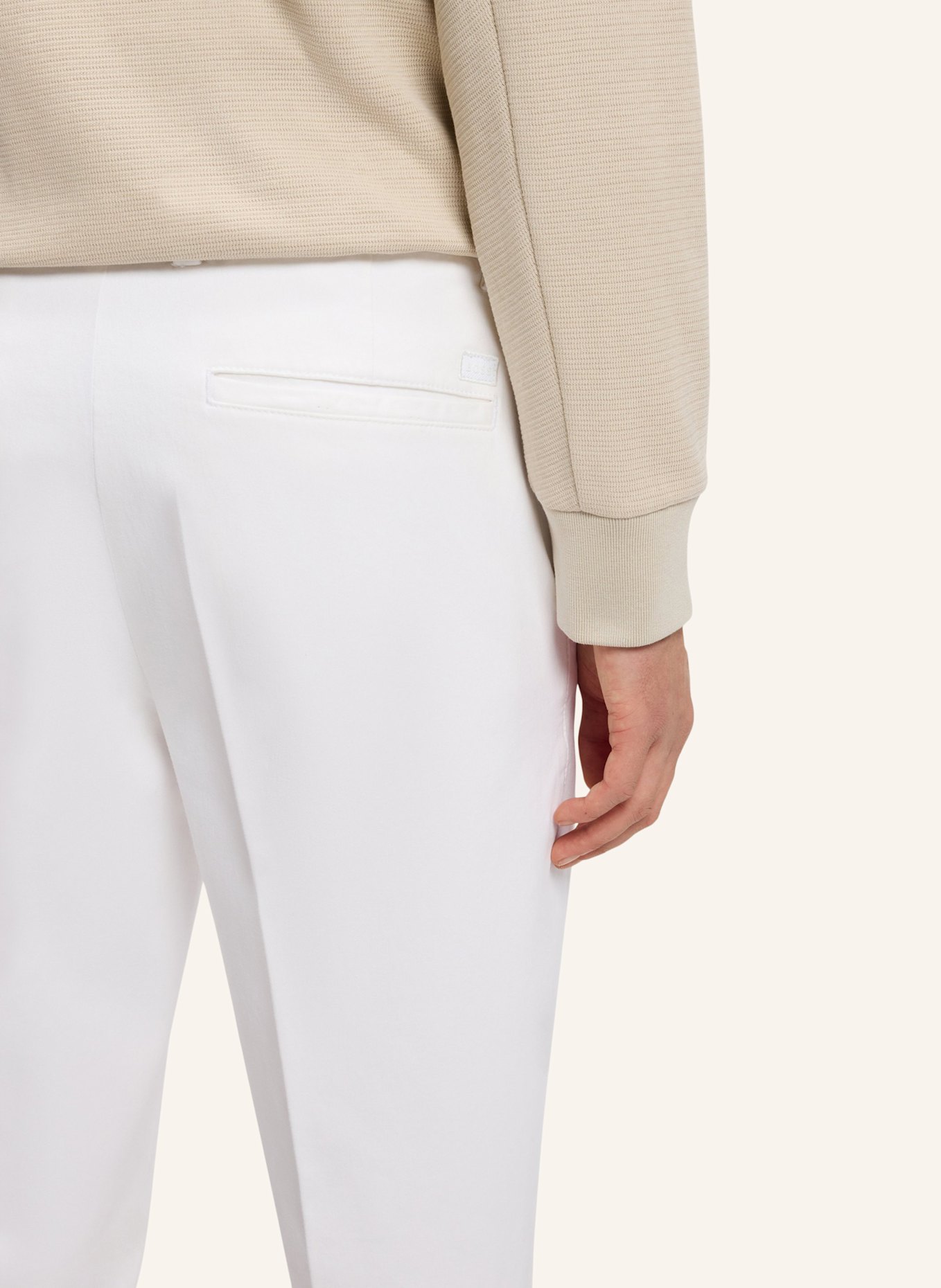 BOSS Casual Hose H-KANE1 Modern Fit: WEISS