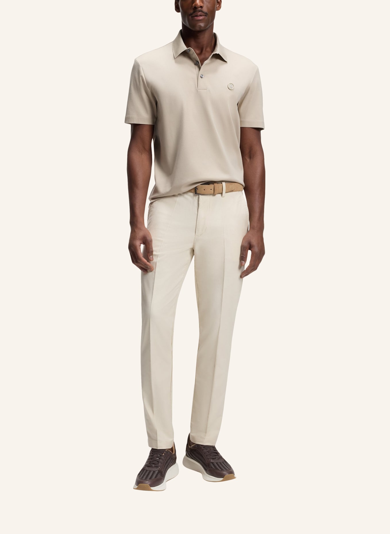 BOSS Sneaker TTNM EVO_RUNN_LTSDWV: DUNKELBRAUN