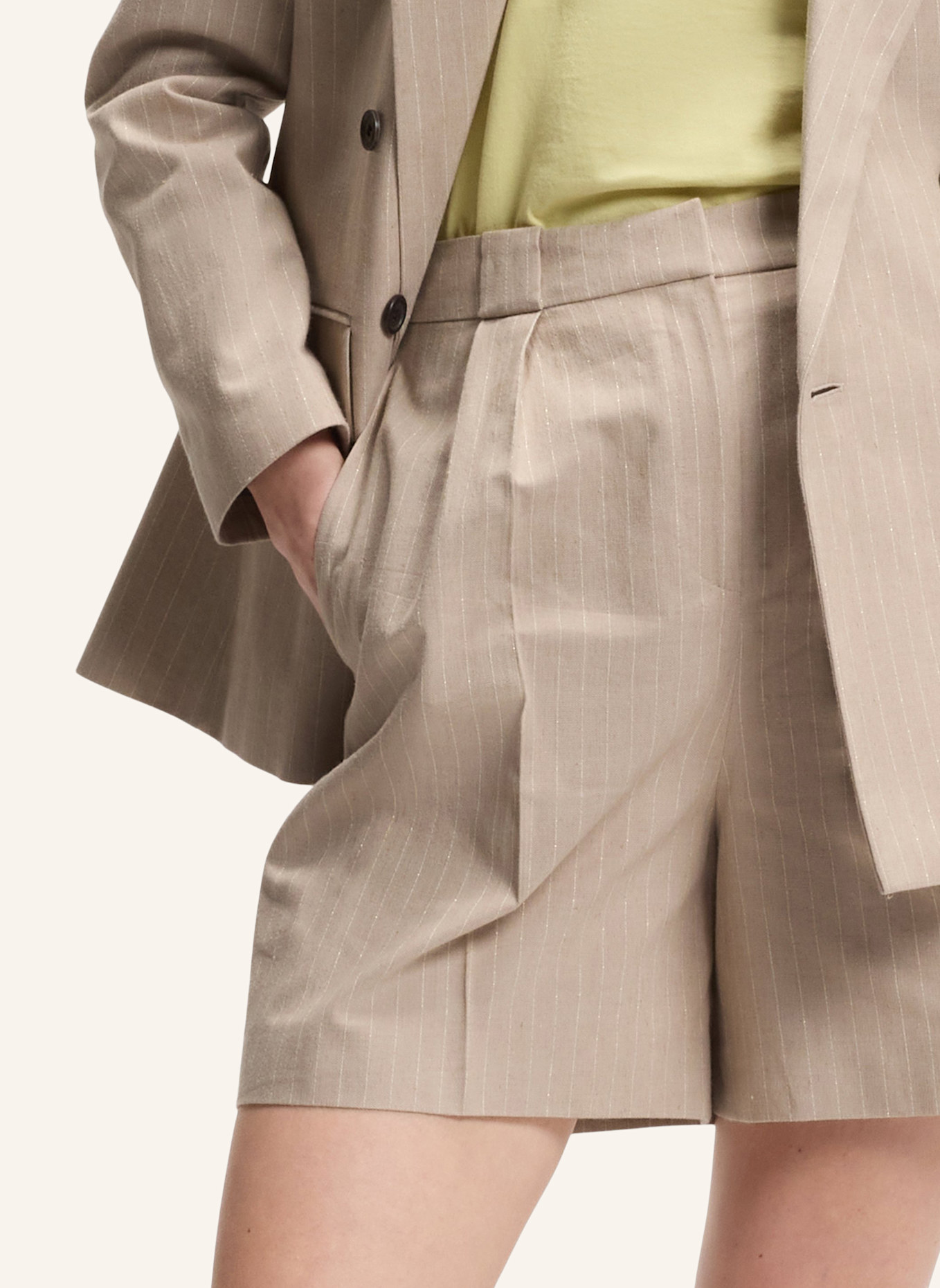 HUGO Short HAMONU Relaxed Fit: BLAU