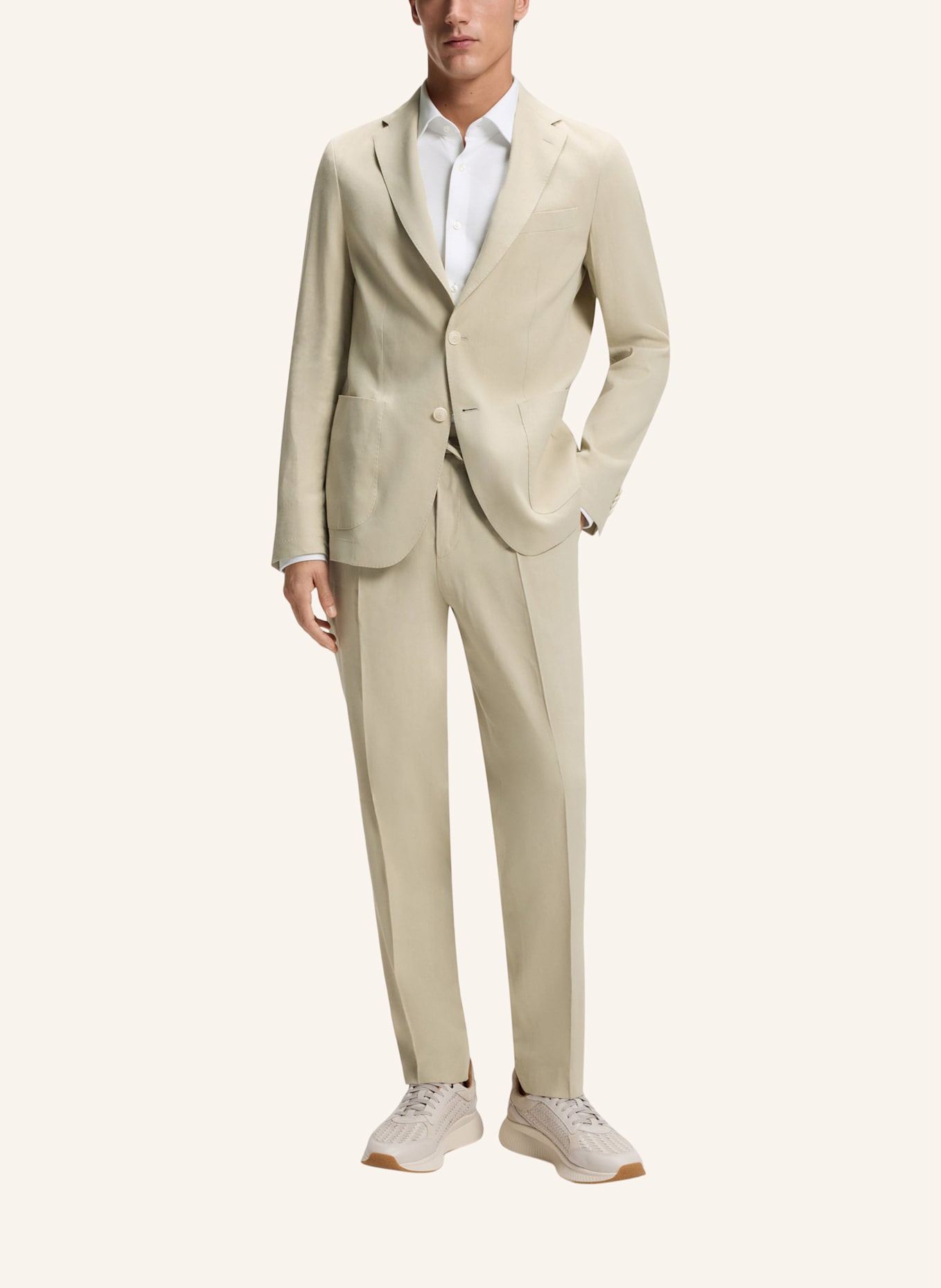 BOSS Business Hose P-PERIN-RDS-WG-262 Tapered Fit: BEIGE