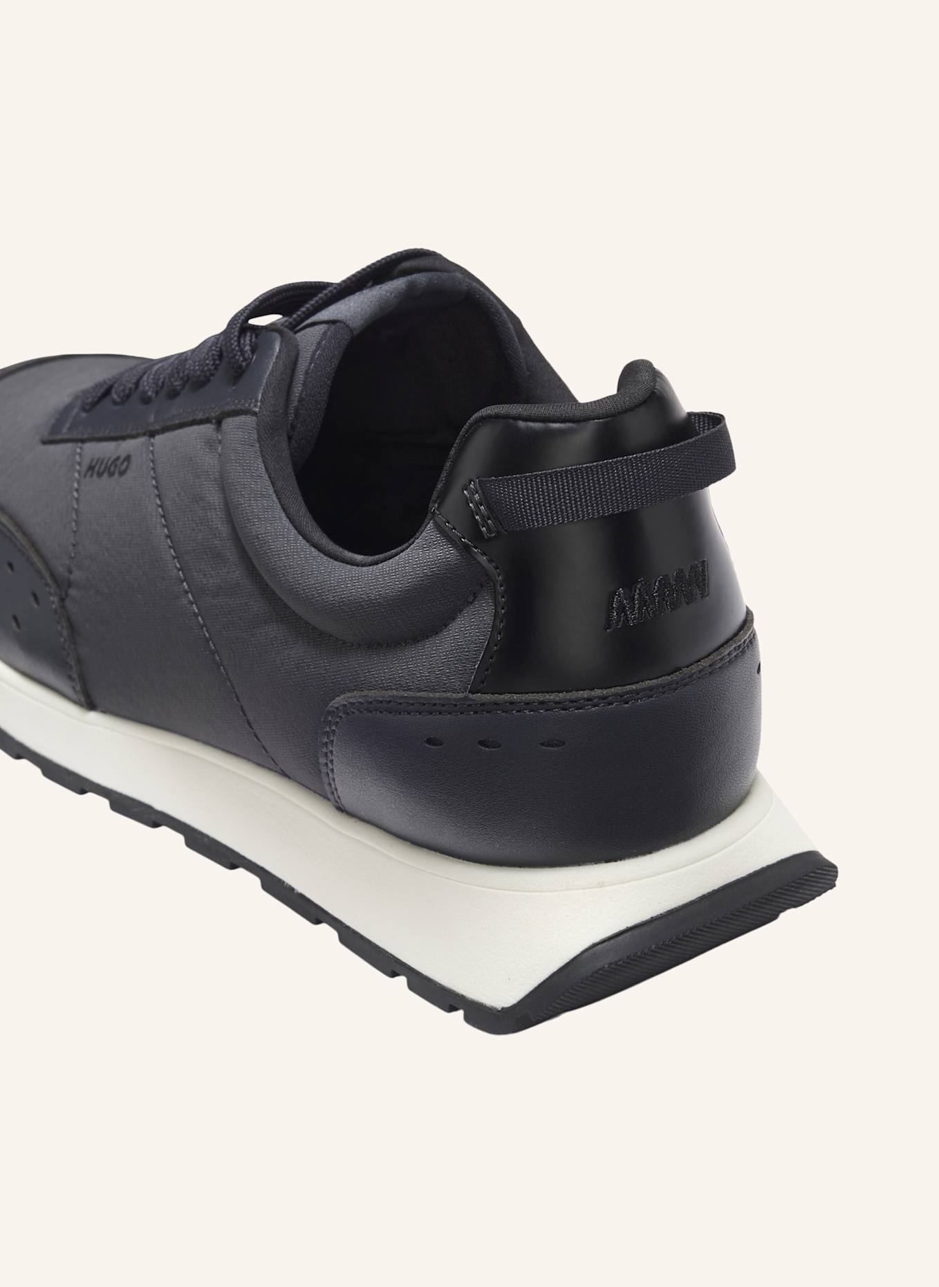 HUGO Sneaker ICELIN_RUNN_NYPTPU: DUNKELBLAU