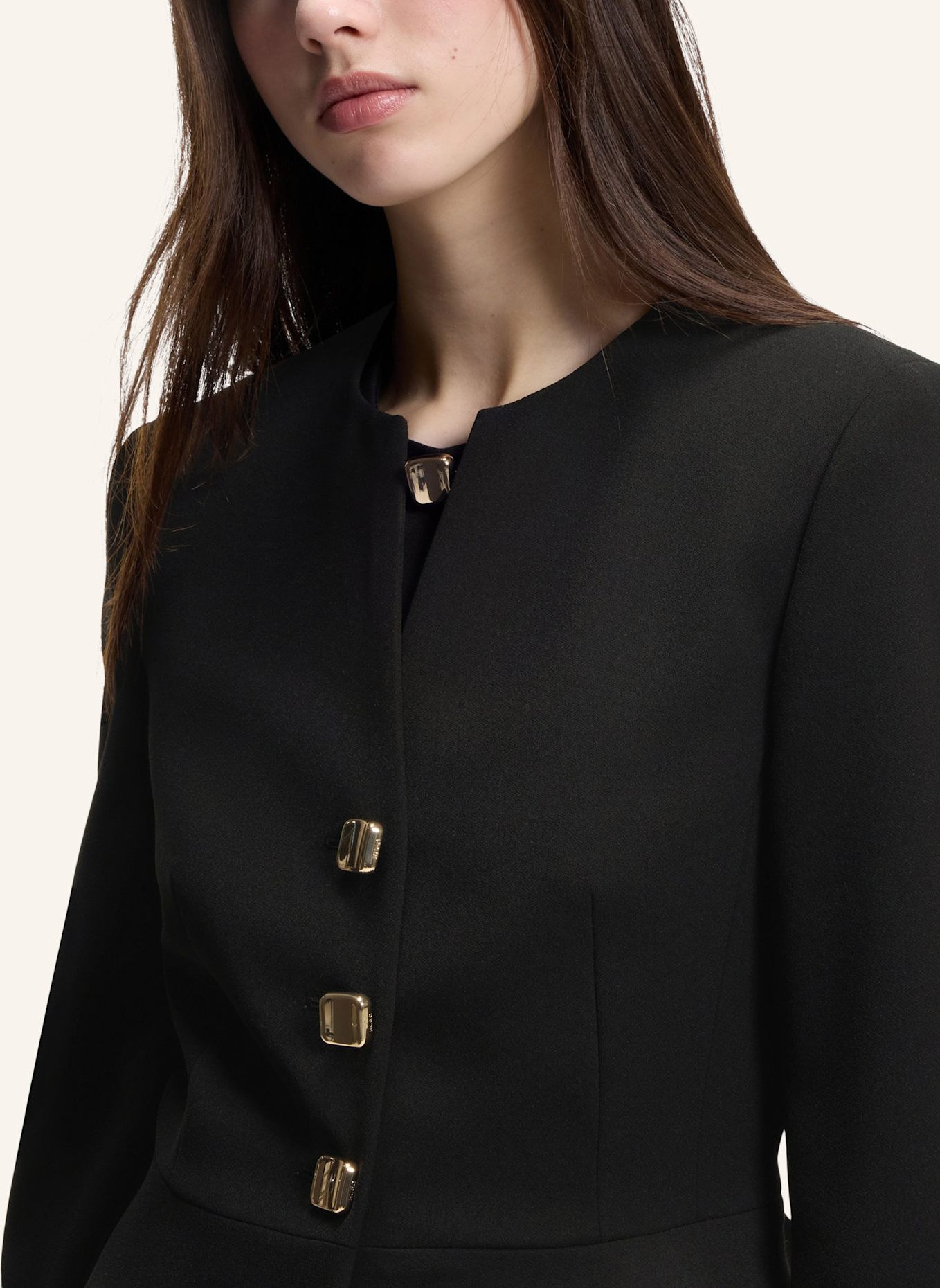 HUGO Blazer ACIRA Regular Fit: SCHWARZ