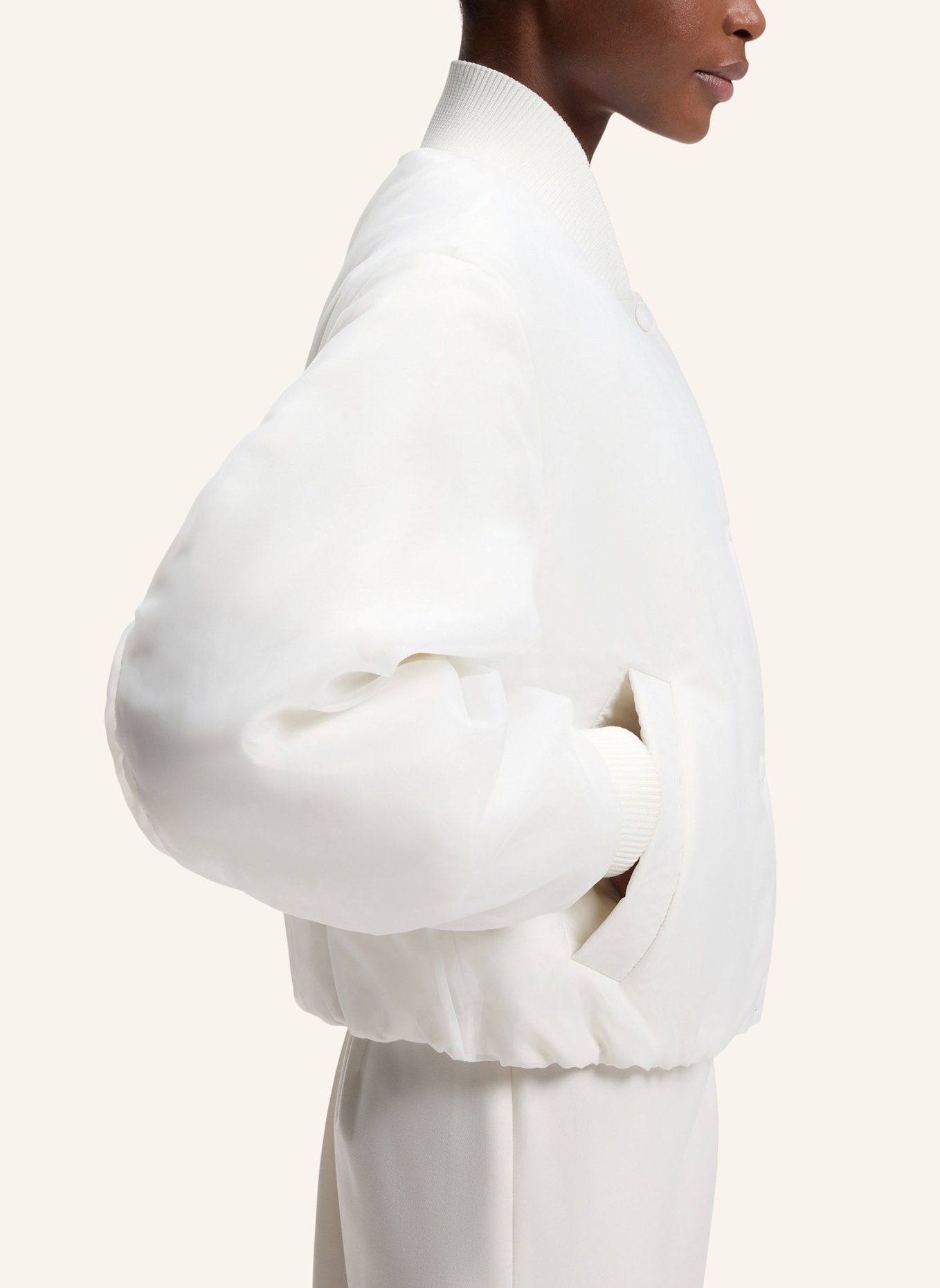 HUGO Casual Jacke FALOTTE-2 Regular Fit: BEIGE