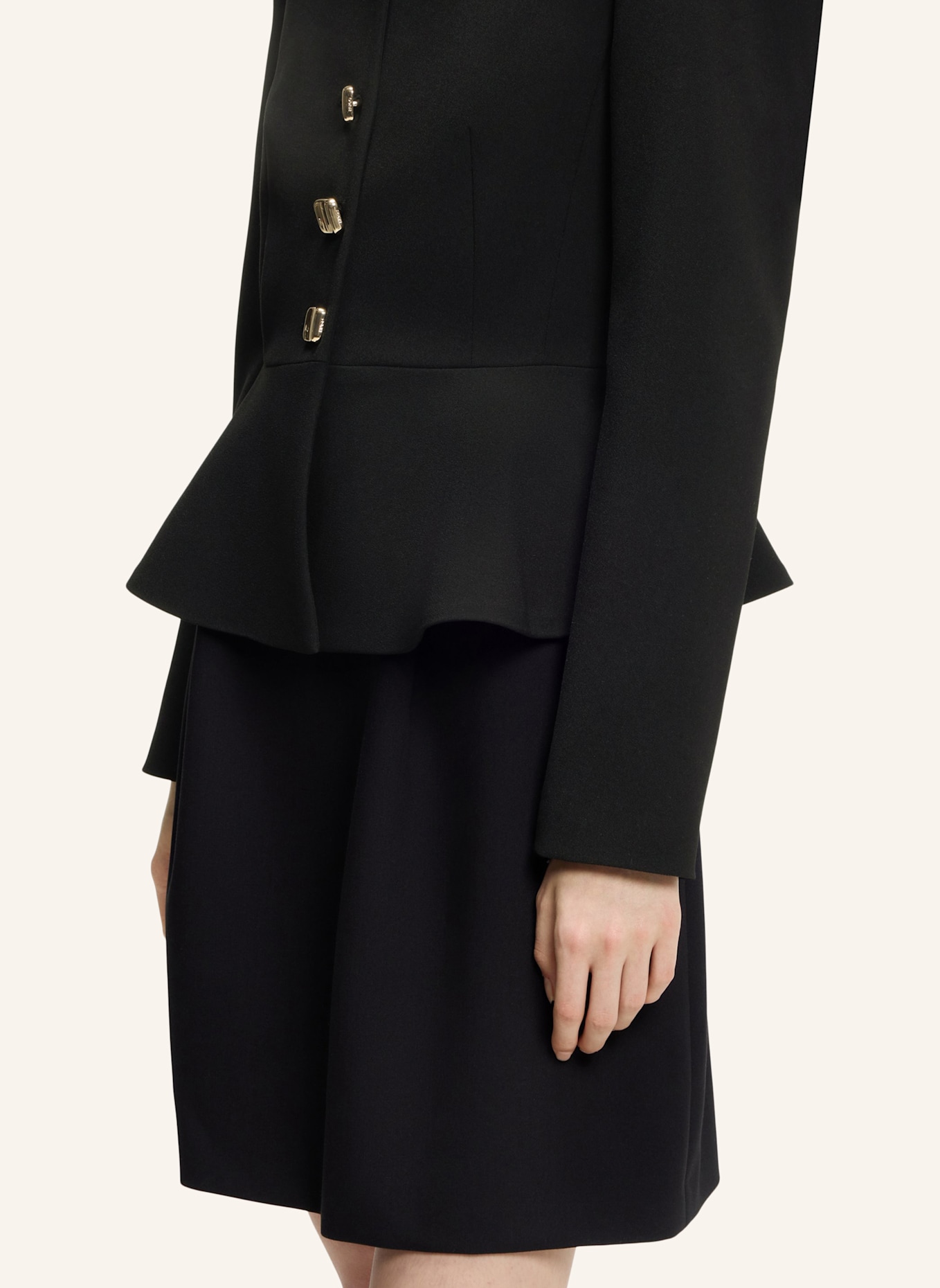 HUGO Blazer ACIRA Regular Fit: SCHWARZ