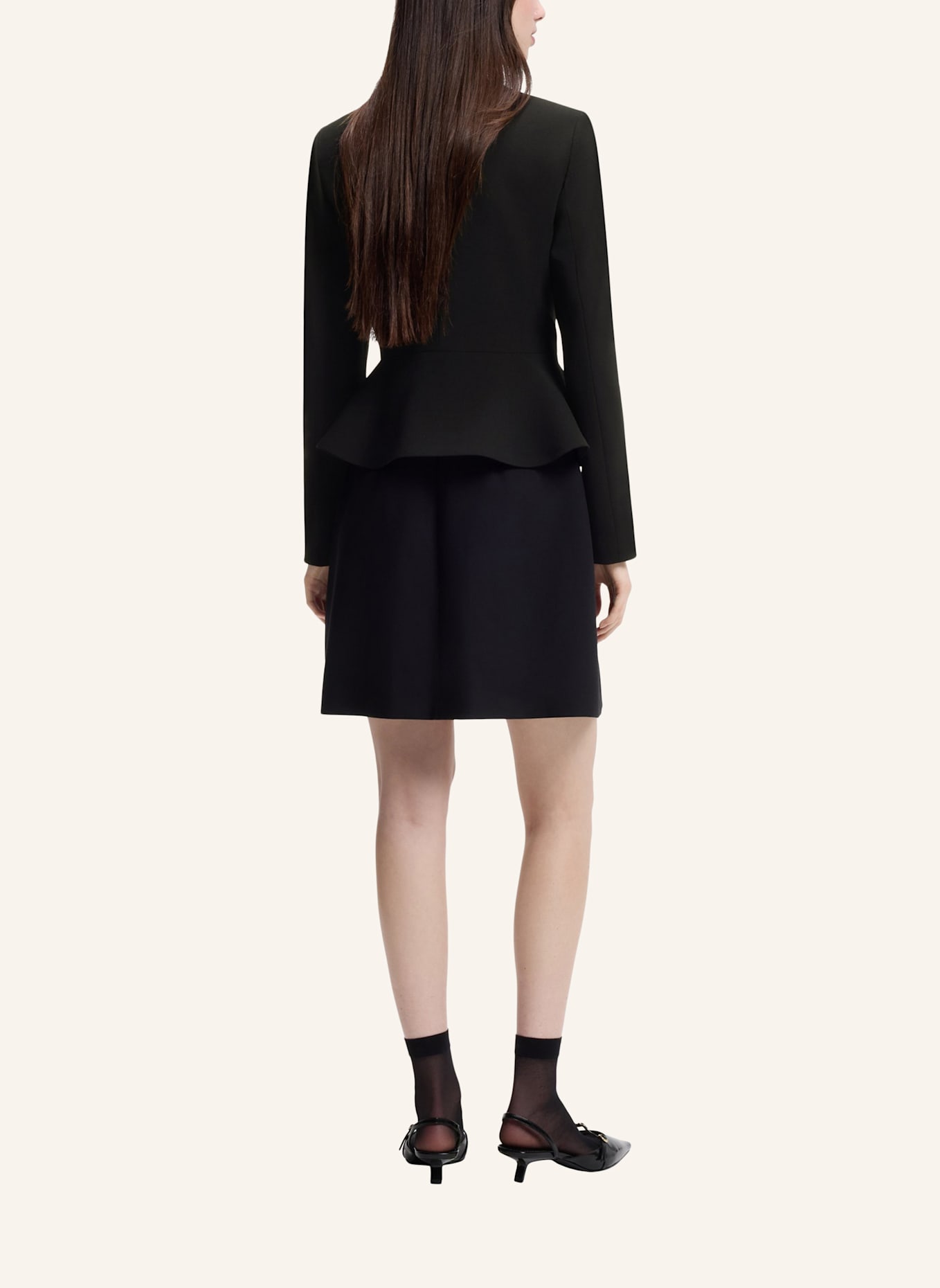 HUGO Blazer ACIRA Regular Fit: SCHWARZ