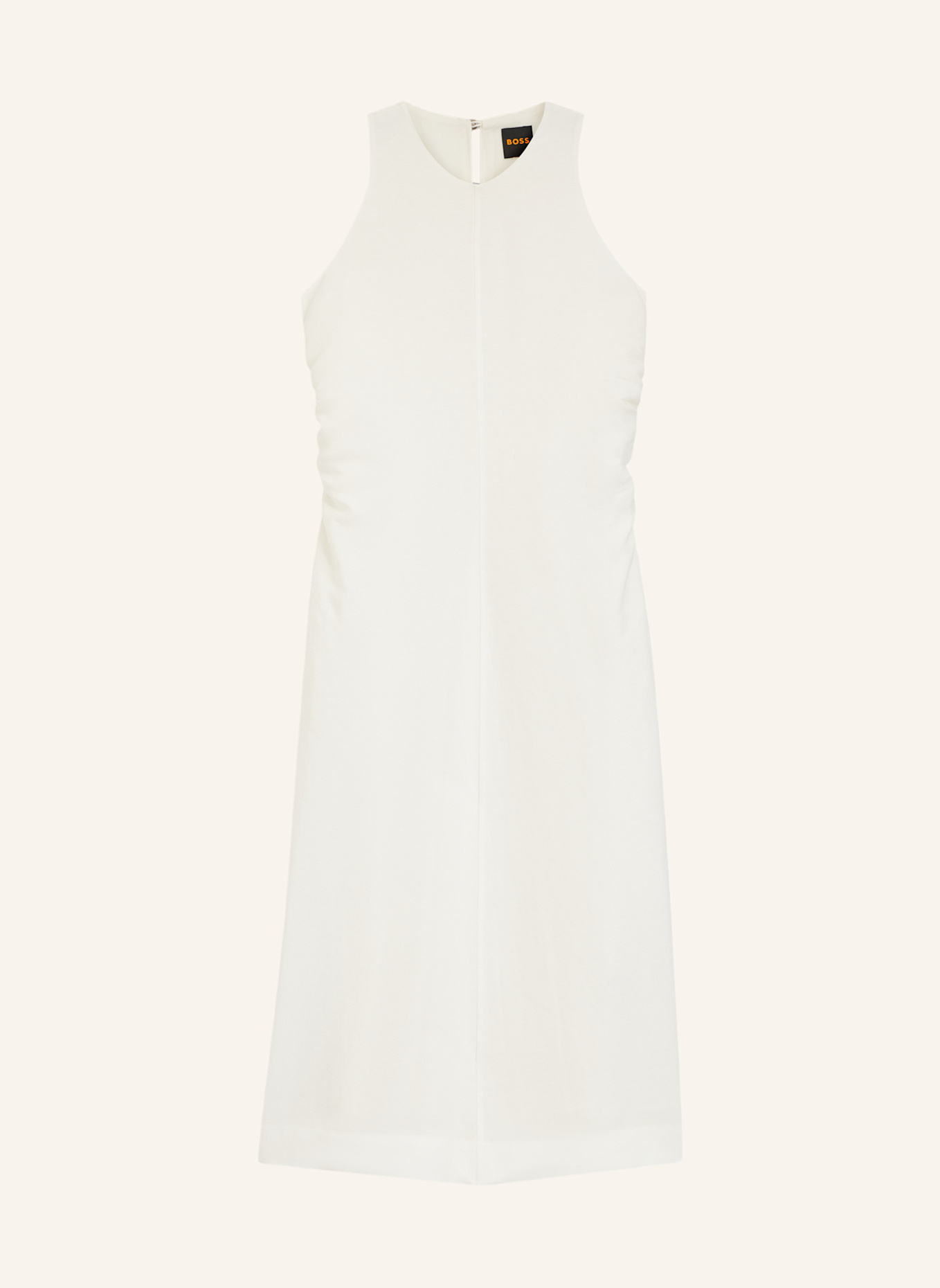 BOSS Business Kleid C_DELINNA Regular Fit: WEISS