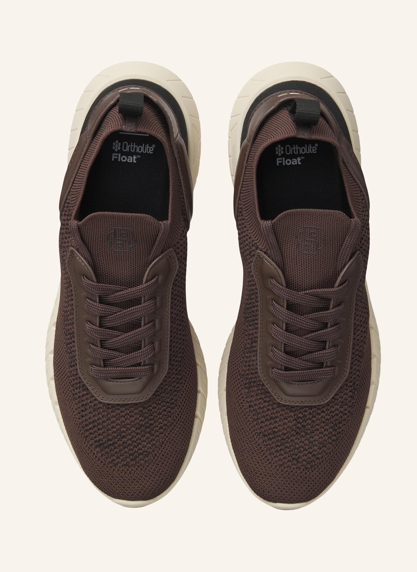 BOSS Sneaker BOSS-MOTION_KNM: DUNKELBRAUN