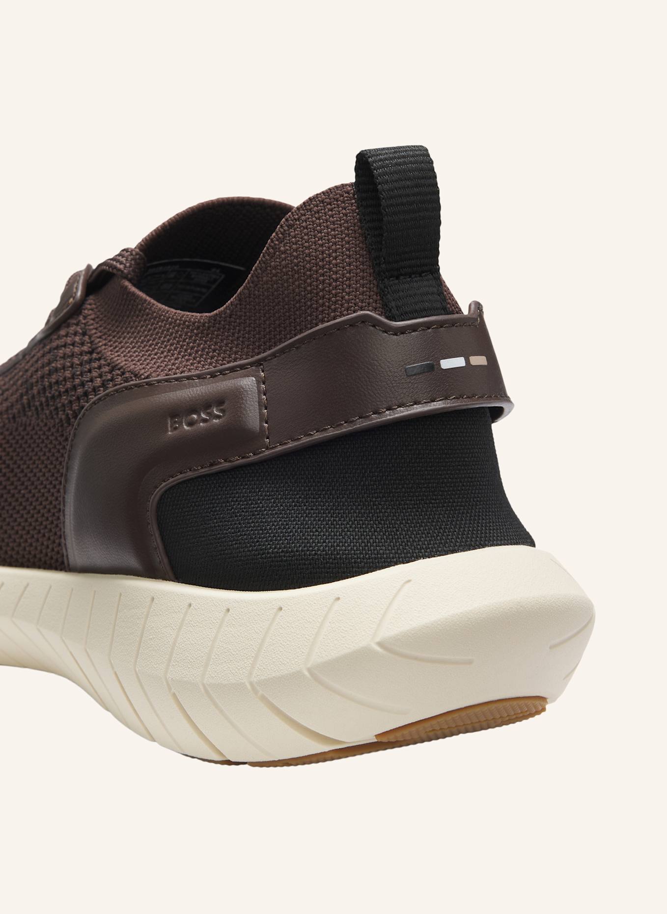 BOSS Sneaker BOSS-MOTION_KNM: DUNKELBRAUN