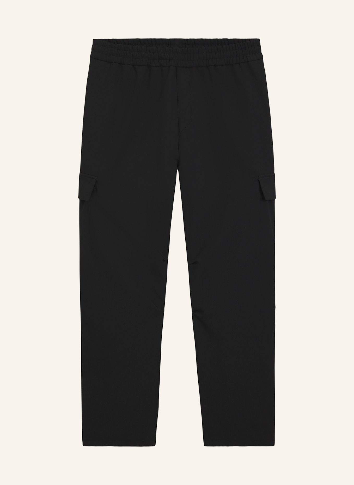 HUGO Casual Hose FABIO261 Relaxed Fit: SCHWARZ