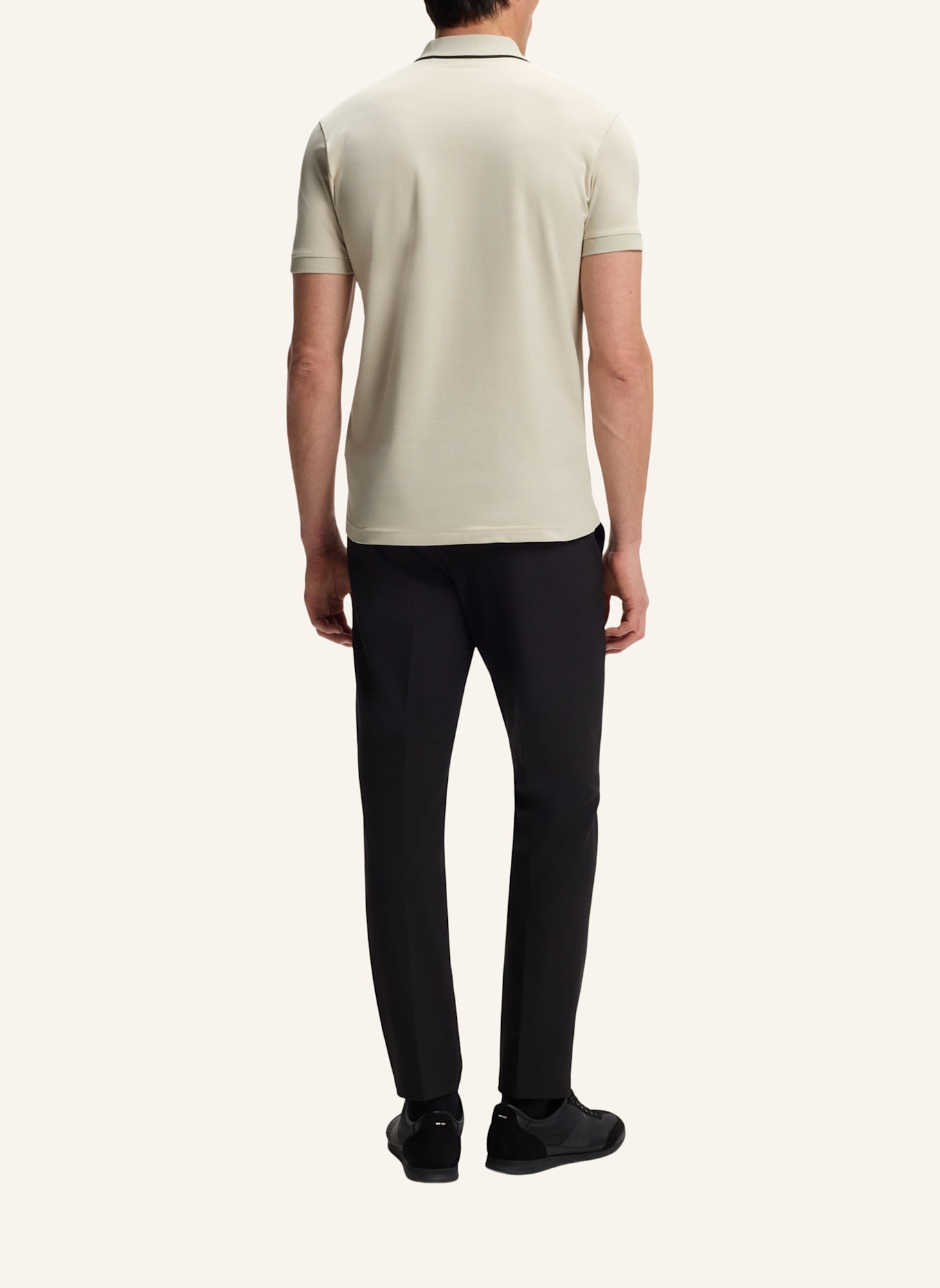 BOSS Poloshirt PHILIX GOC Slim Fit: BEIGE