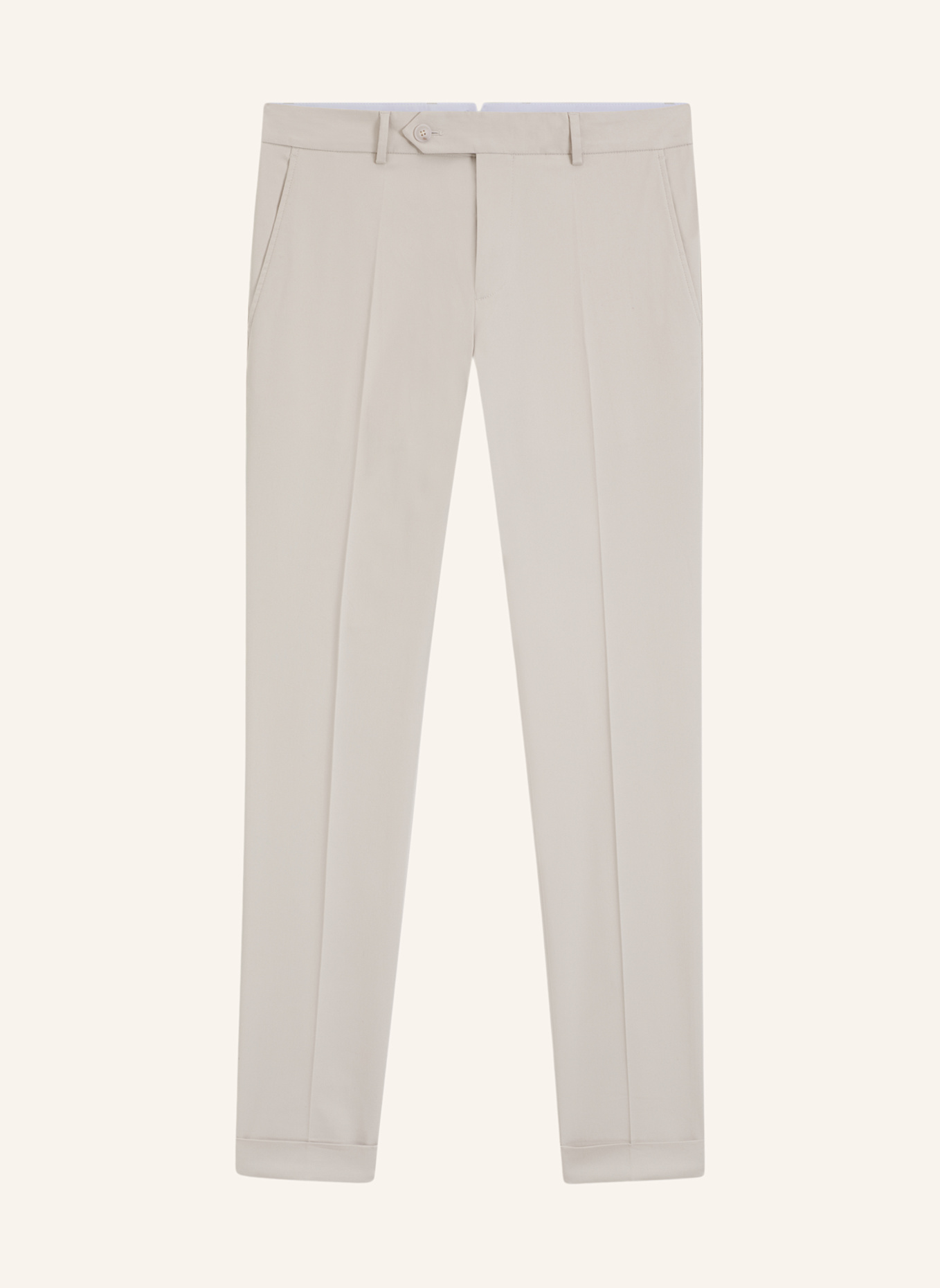 BOSS Business Hose H-GENIUS-TU-WG-262F Slim Fit: HELLGRAU