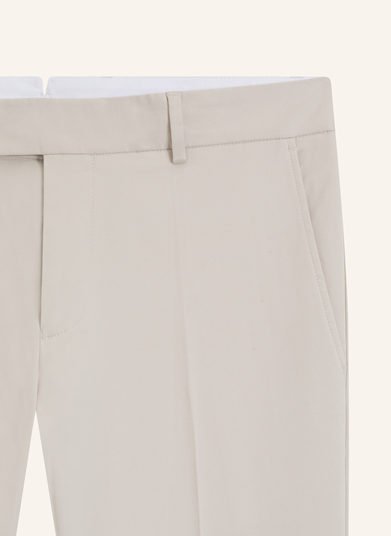 BOSS Business Hose H-GENIUS-TU-WG-262F Slim Fit: HELLGRAU