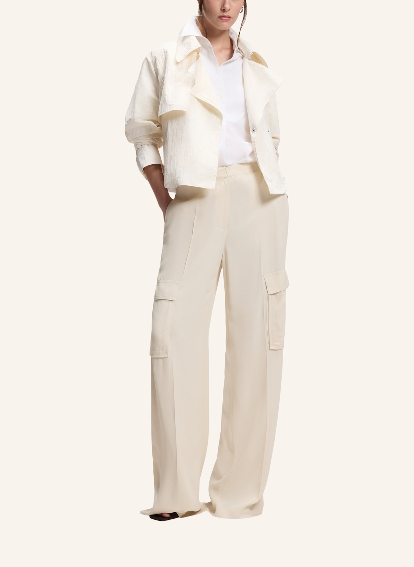 BOSS Business Hose TIANAMIA1 Regular Fit: WEISS