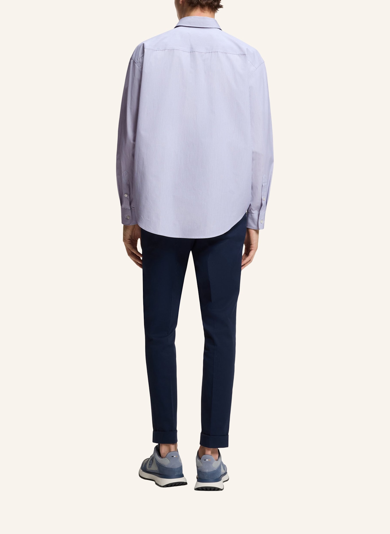 BOSS Casual Hemd C-CODY-K-F-E-261 Relaxed Fit: DUNKELBLAU