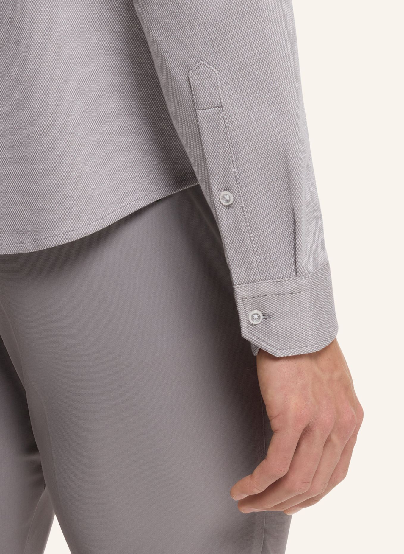 BOSS Casual Hemd ST_MOTION L Regular Fit: GRAU