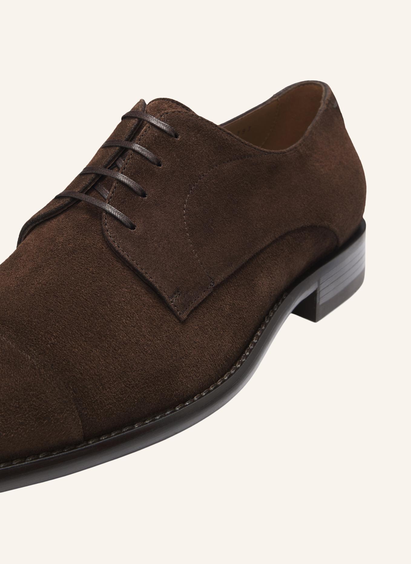 BOSS Business-Schnürschuh DERREK_DERB_SDCTFD: DUNKELBRAUN