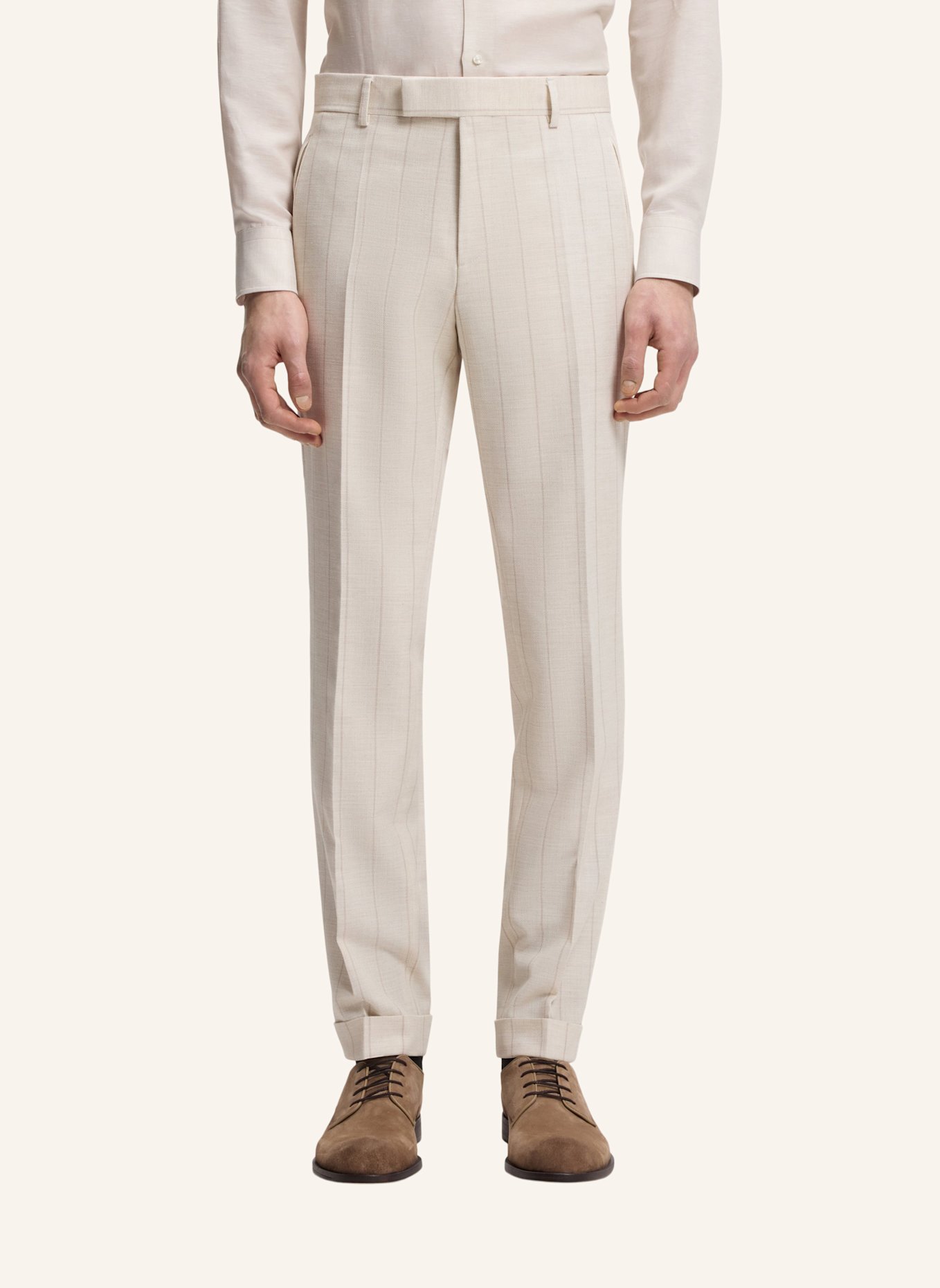 BOSS Business Anzug C-HUGE-2PCS-PK-261 Slim Fit: HELLGRAU