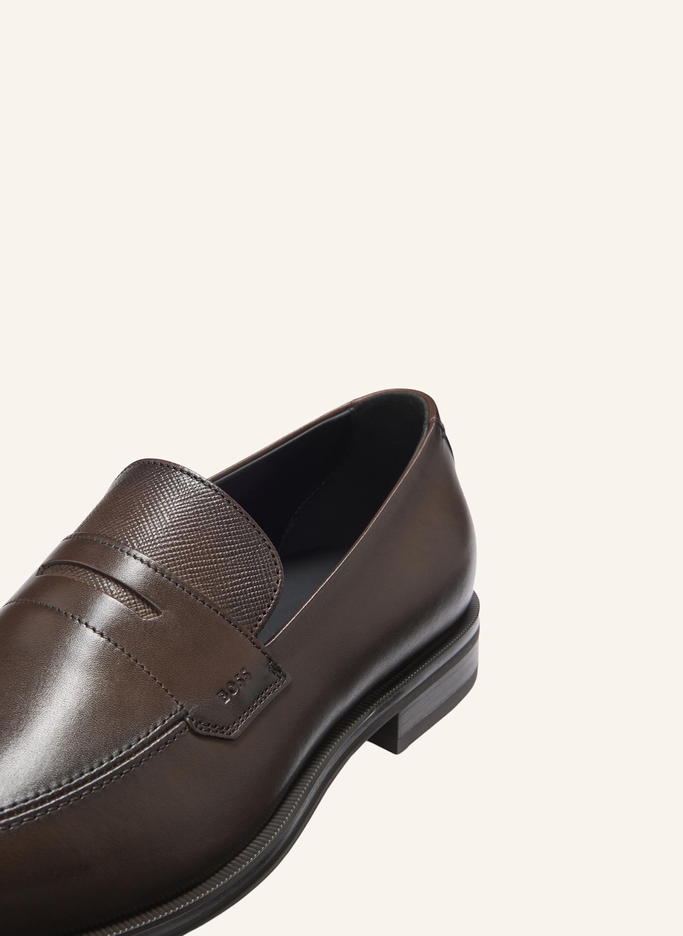 BOSS Casual Slipper DERREK_LOAF_BUPEPR: DUNKELBRAUN