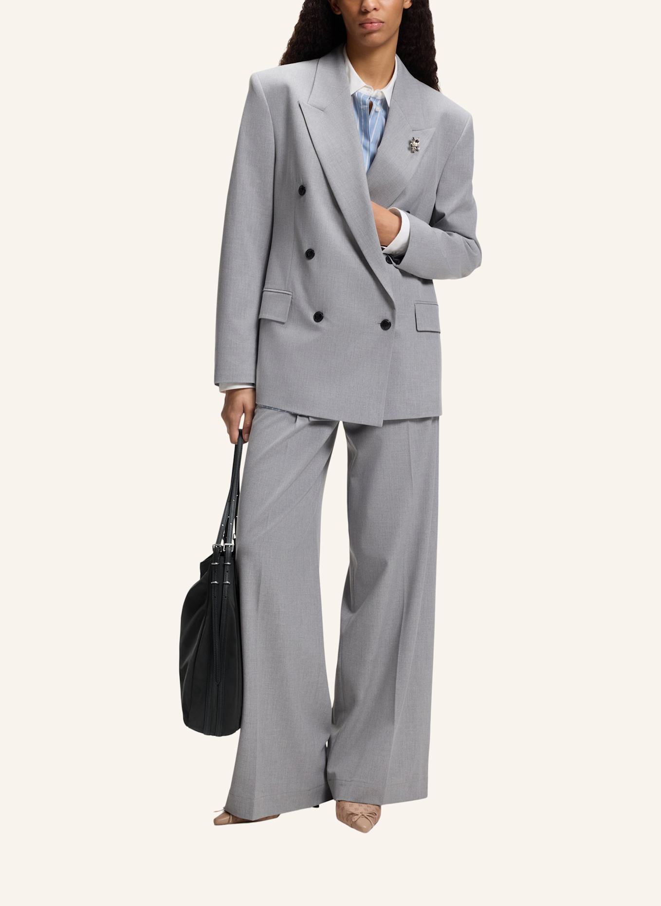 HUGO Umhängetasche NEEKO N_SH. BAG BIG: SCHWARZ