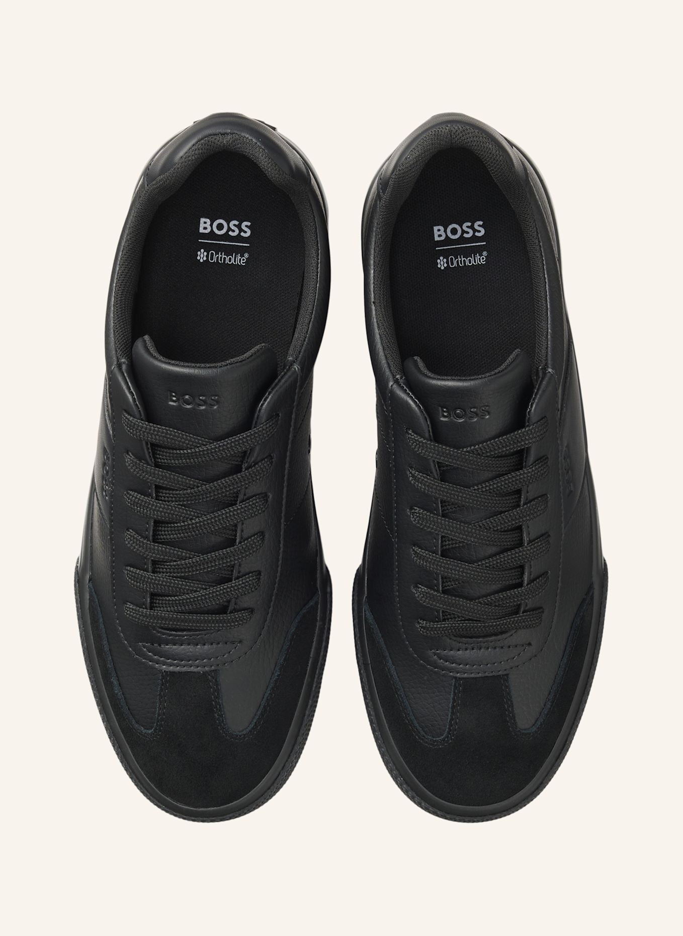 BOSS Sneaker AIDEN_TENN_SDGPUPN: SCHWARZ