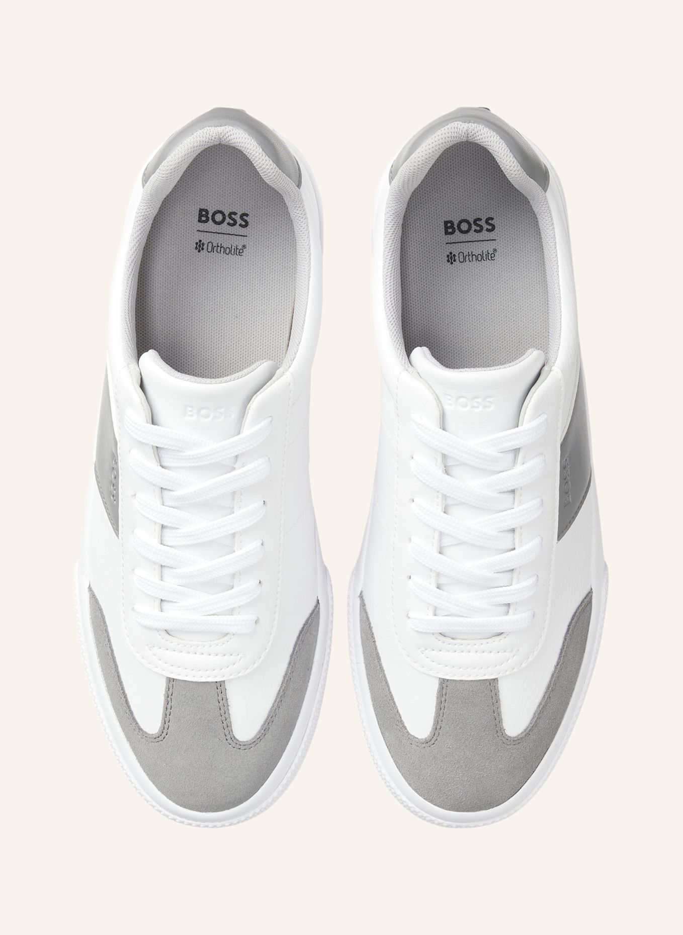 BOSS Sneaker AIDEN_TENN_SDGPUPN: GRAU