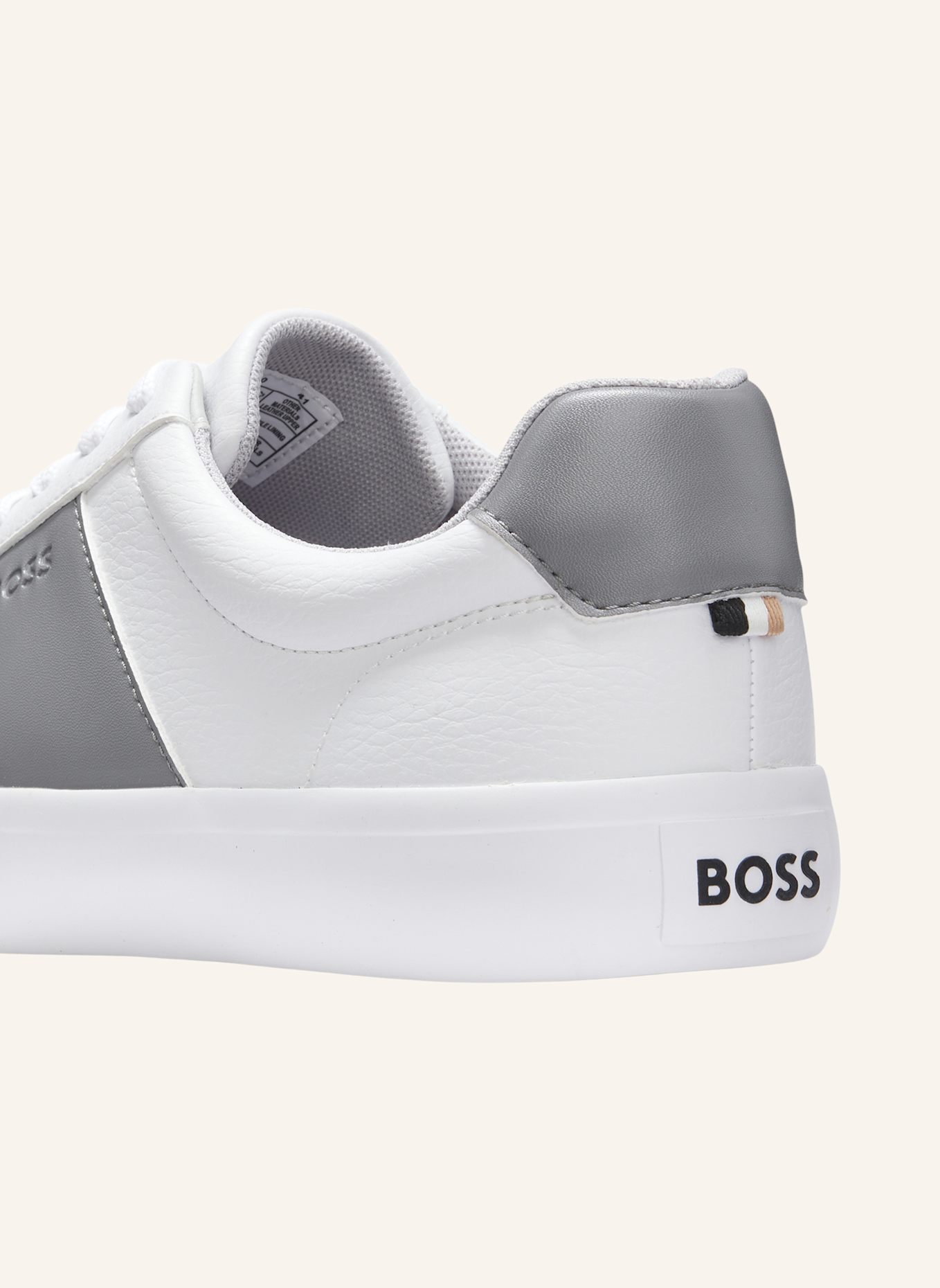 BOSS Sneaker AIDEN_TENN_SDGPUPN: GRAU