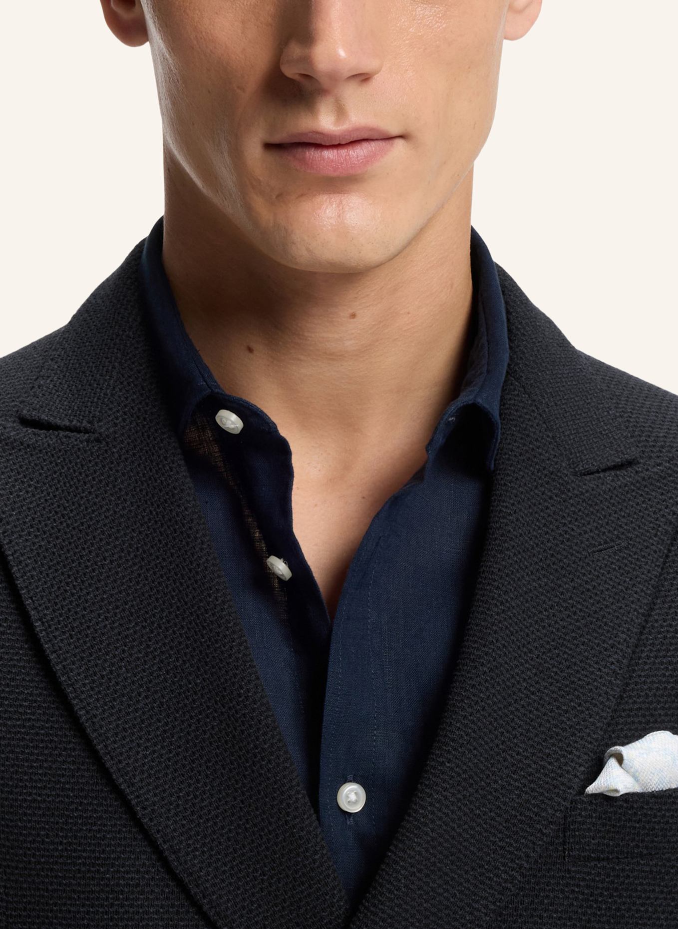 BOSS Blazer C-HANRY-J-DB-262 Slim Fit: DUNKELBLAU