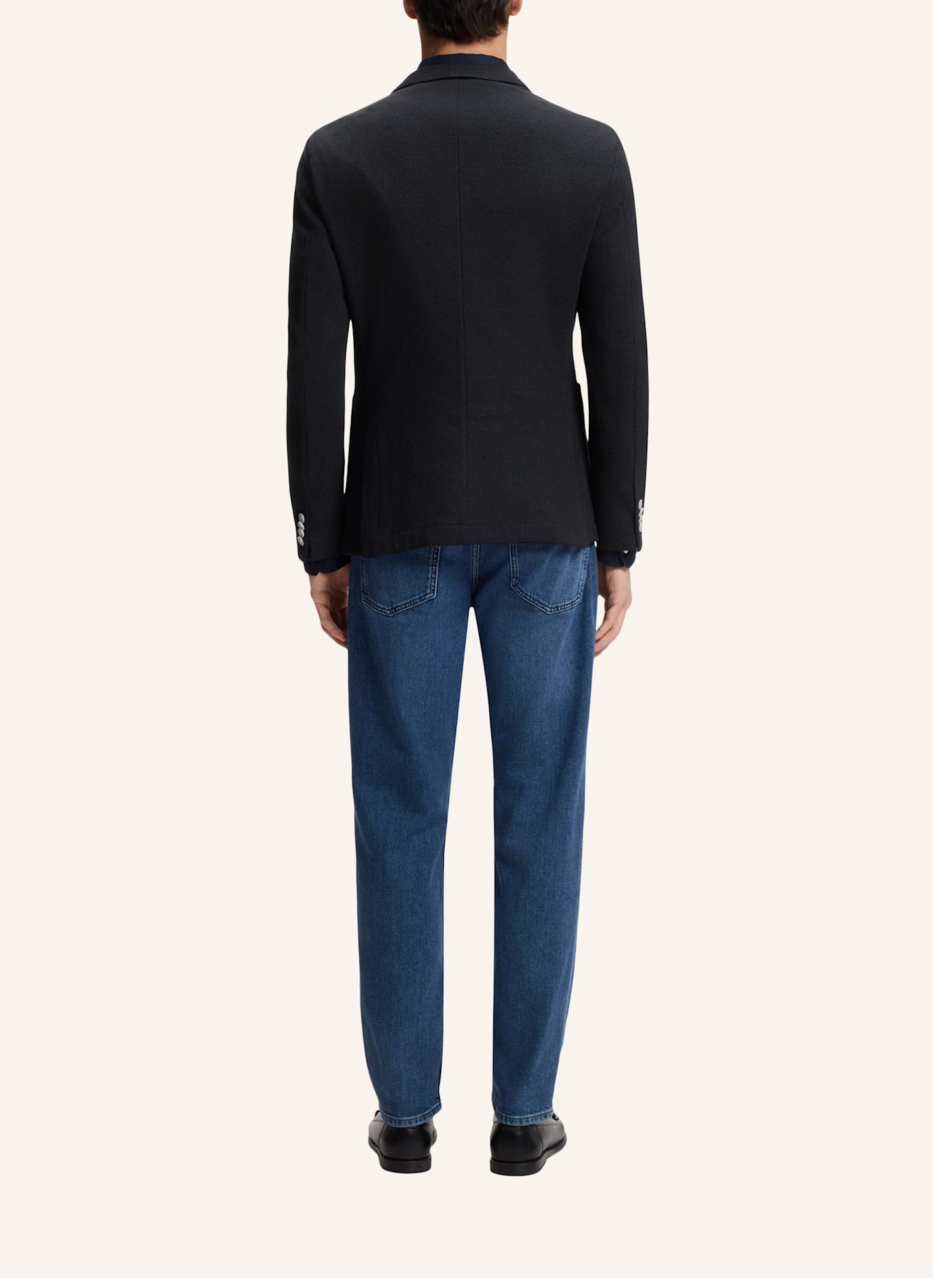 BOSS Blazer C-HANRY-J-DB-262 Slim Fit: DUNKELBLAU