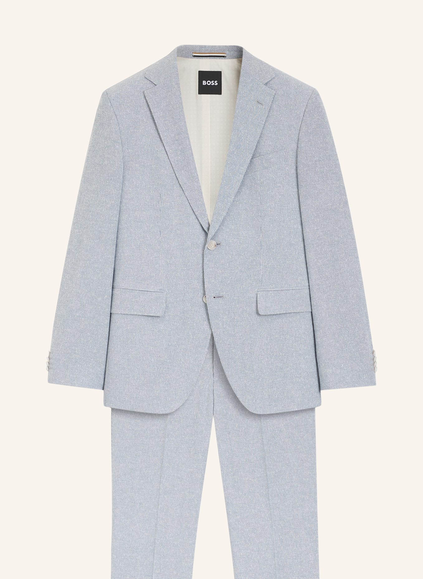 BOSS Business Anzug H-JECKSON-2PCS-253 Regular Fit: HELLBLAU