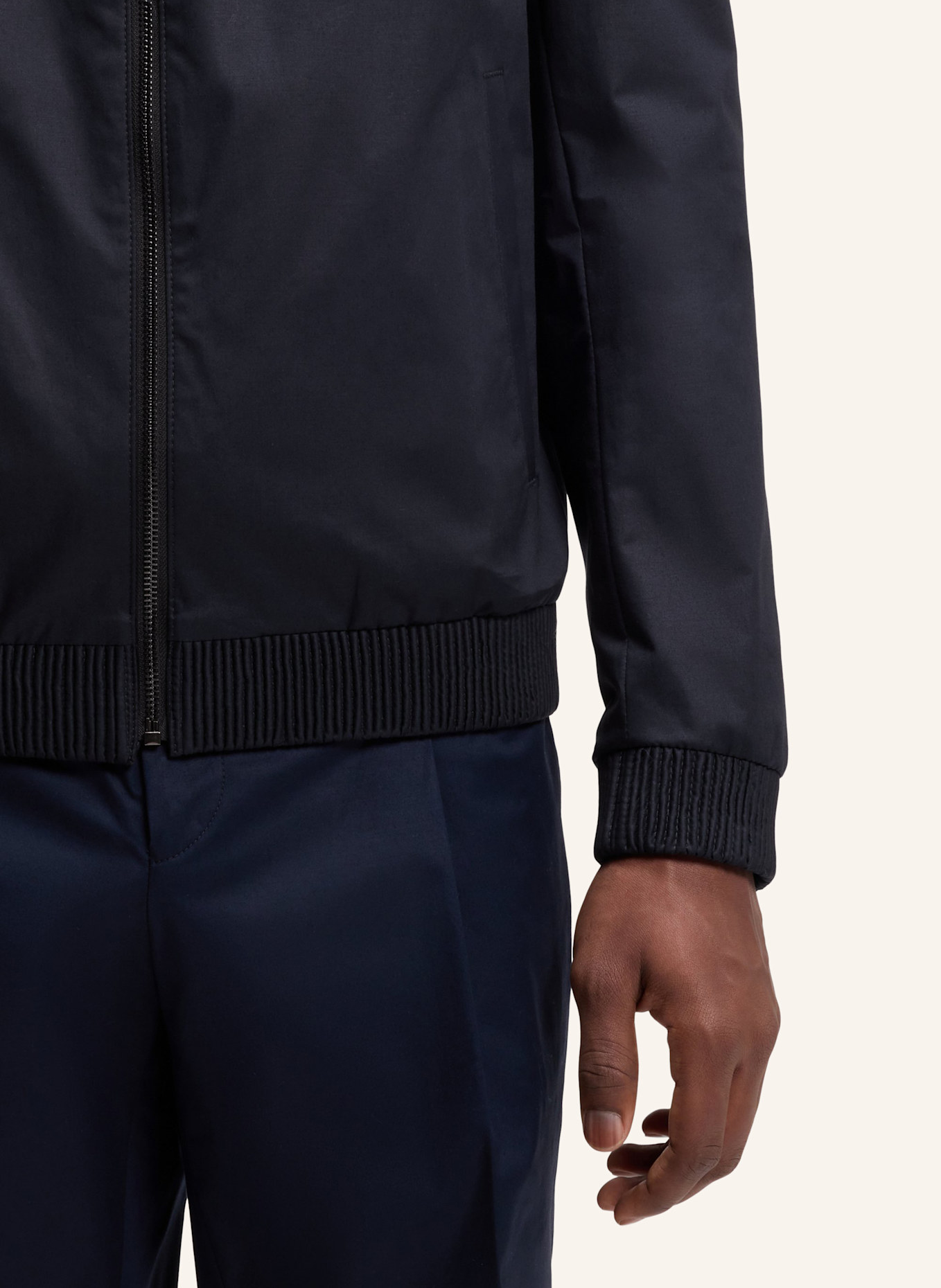 HUGO Blazer UKASHI232X Slim Fit: DUNKELBLAU