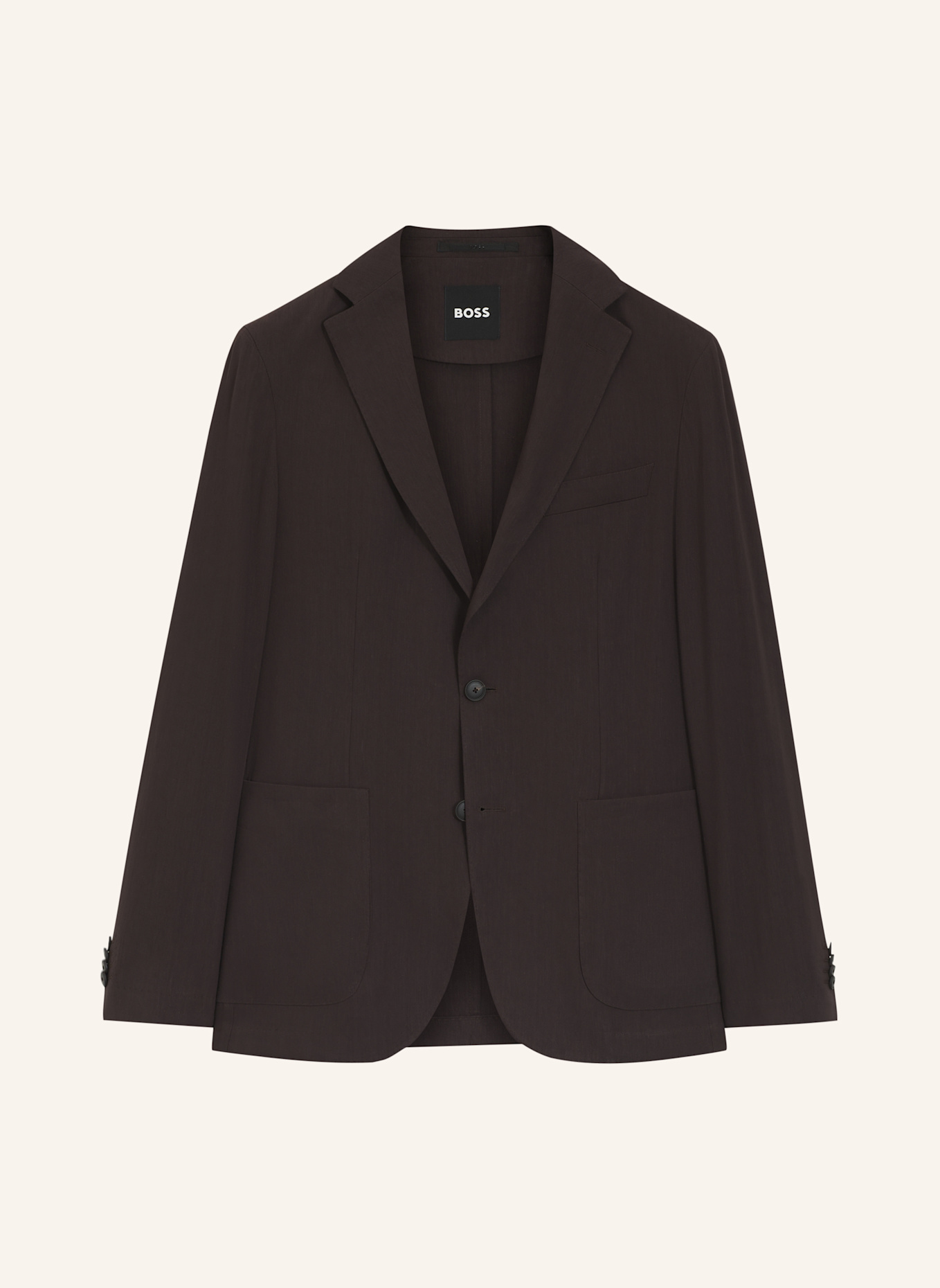 BOSS Blazer P-HANRY-WG-262 Slim Fit: DUNKELBRAUN