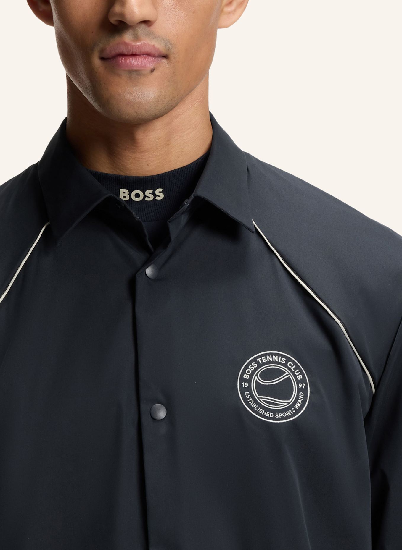 BOSS Casual Hemd ST_JOIN L Relaxed Fit: DUNKELBLAU