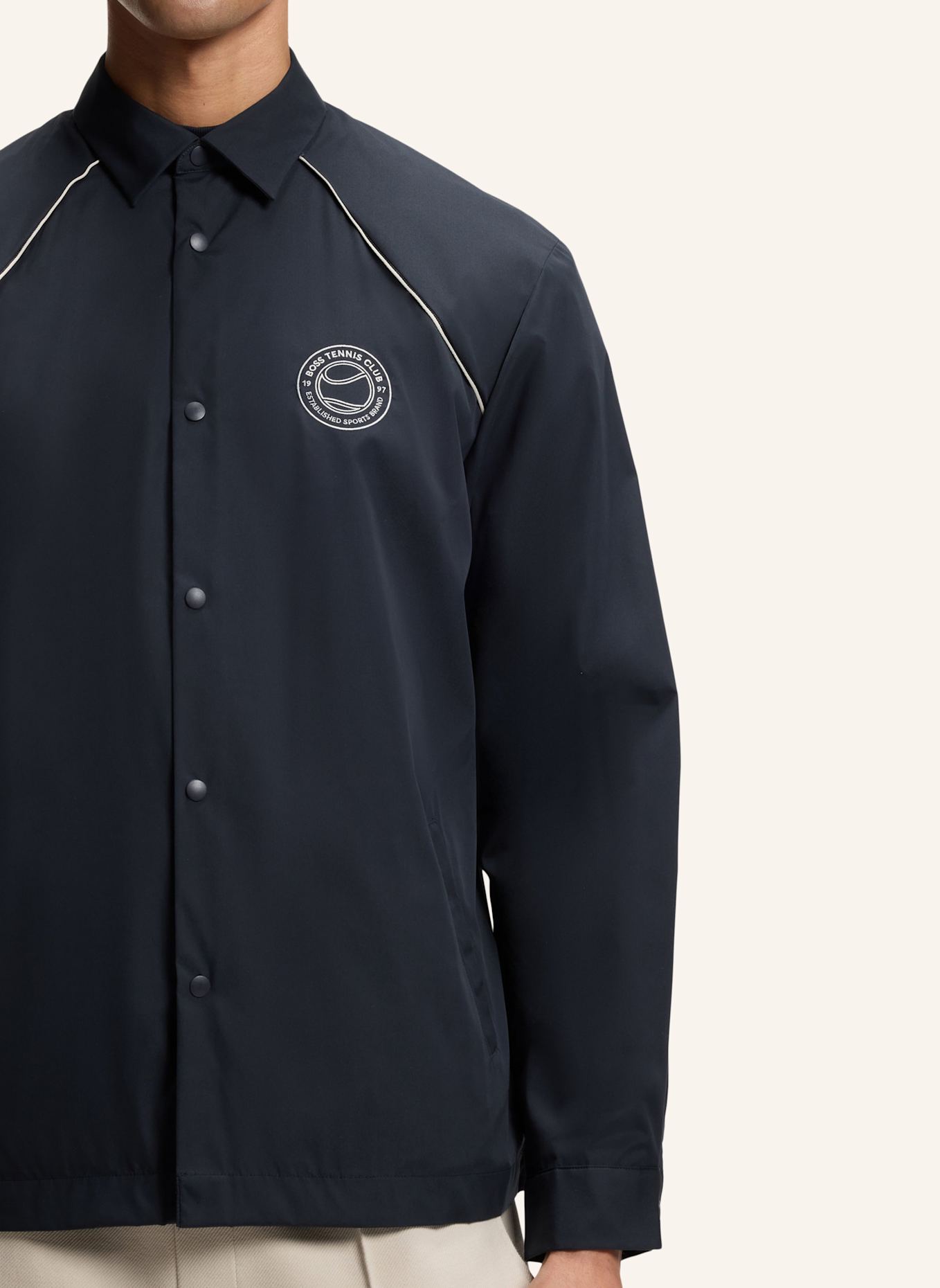 BOSS Casual Hemd ST_JOIN L Relaxed Fit: DUNKELBLAU