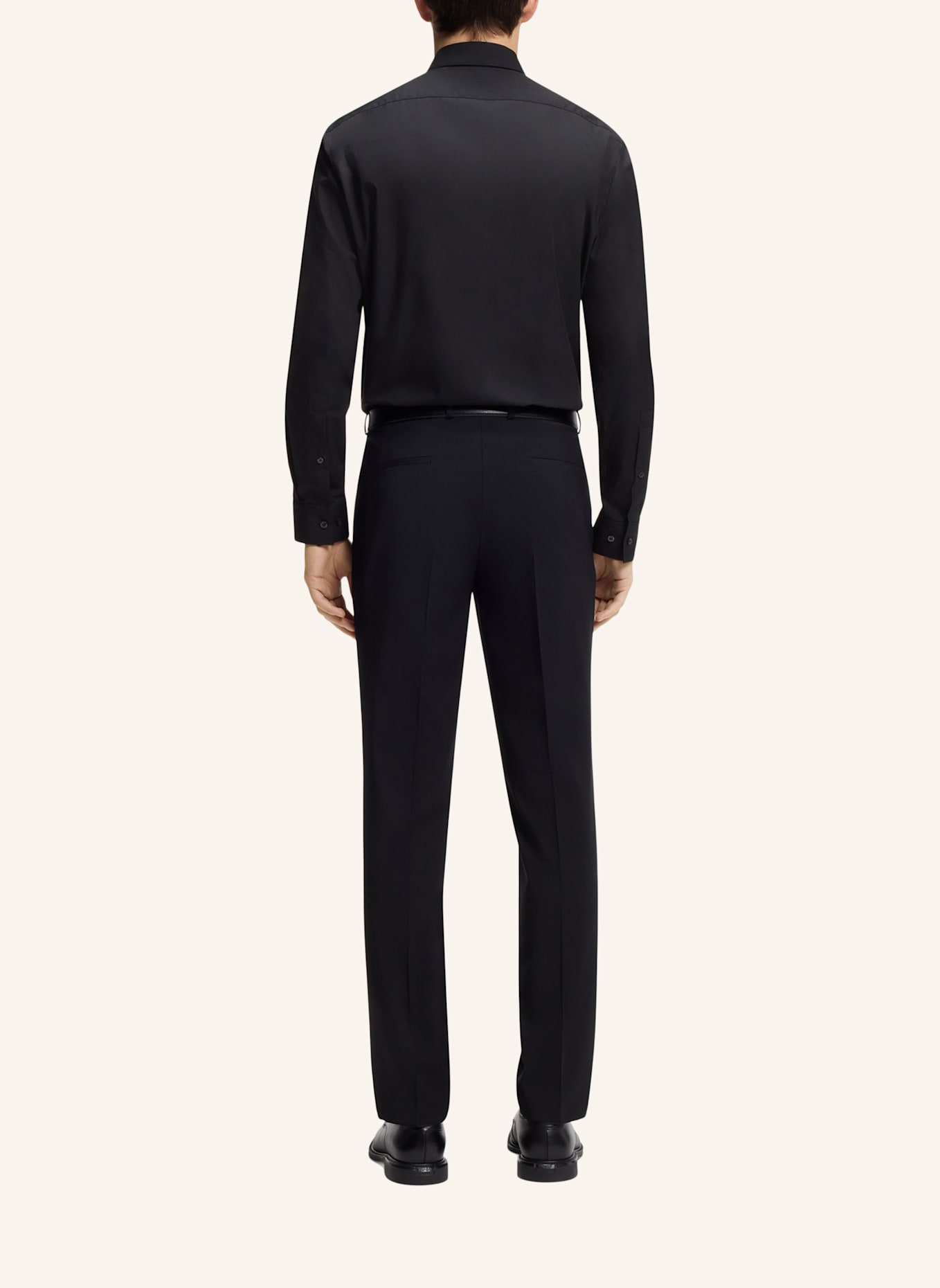 HUGO Business Hemd VALERIO: SCHWARZ