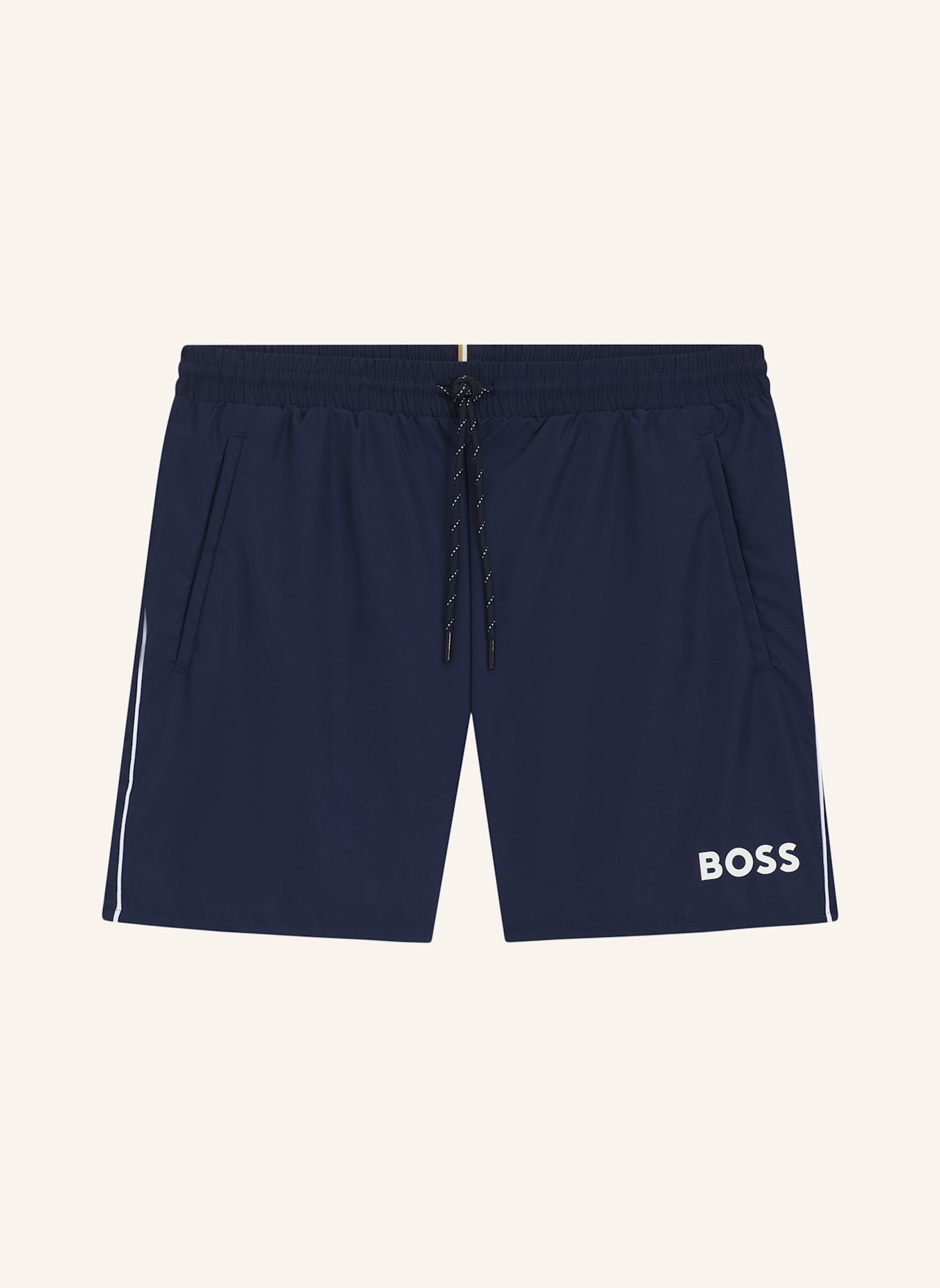 BOSS Badeshorts STARFISH: DUNKELBLAU