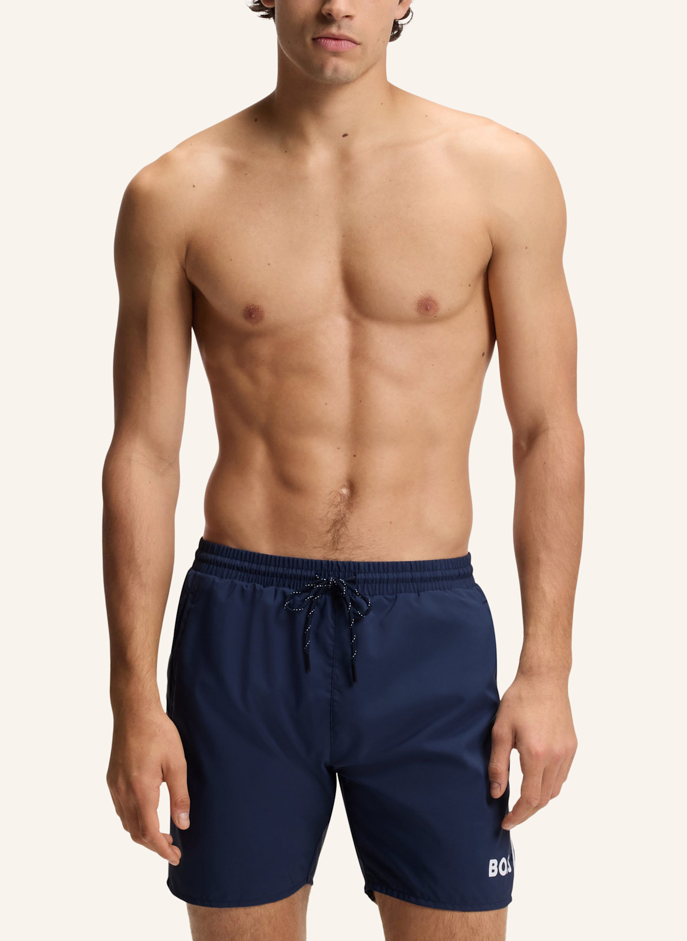 BOSS Badeshorts STARFISH: DUNKELBLAU