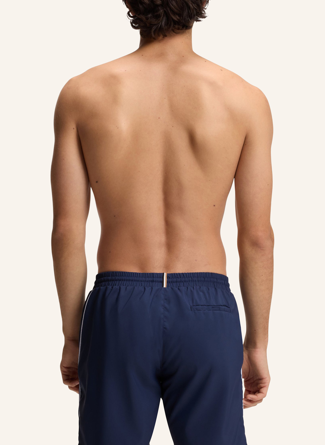 BOSS Badeshorts STARFISH: DUNKELBLAU