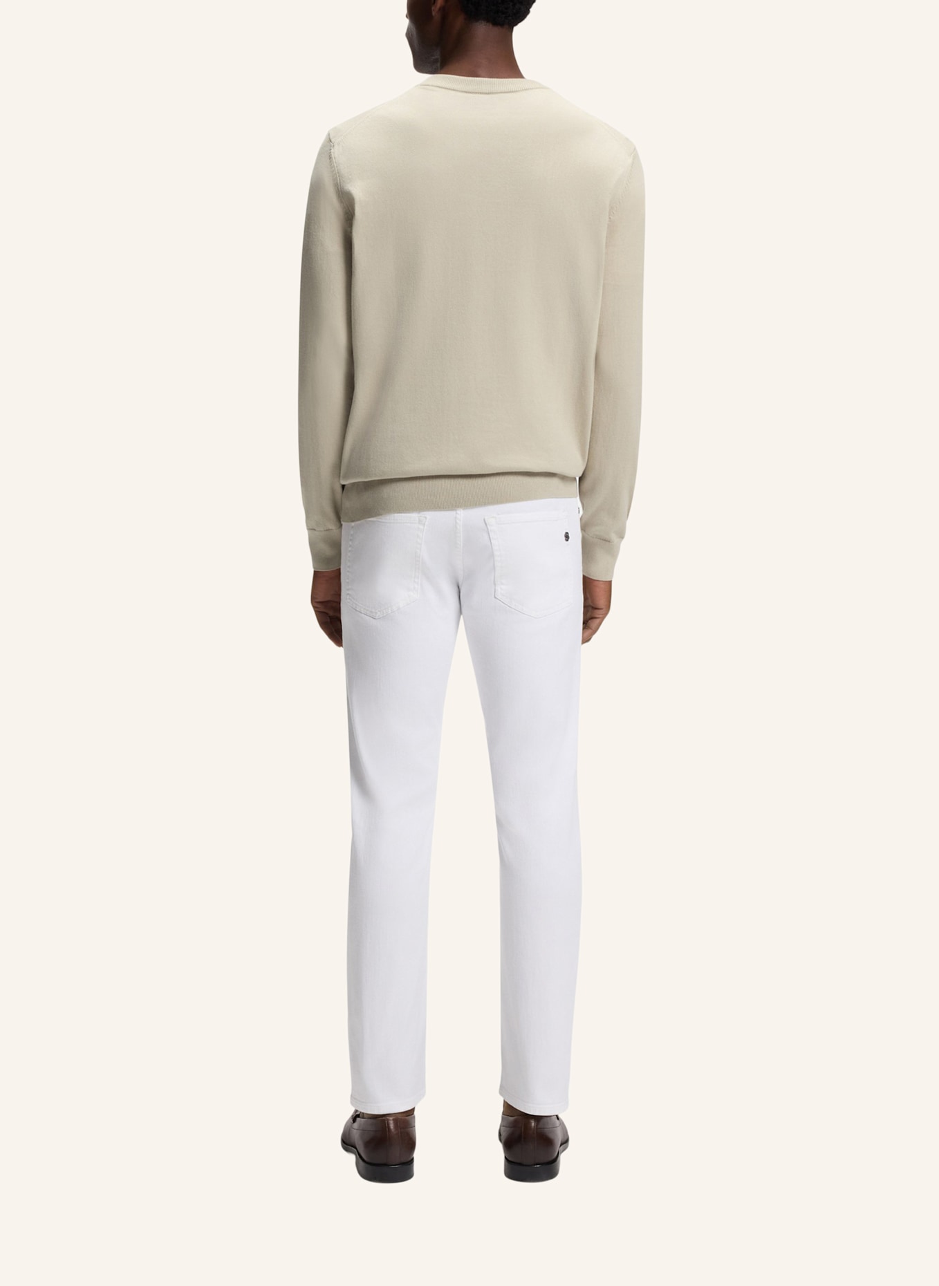 BOSS Pullover UPACELLO-L Regular Fit: BEIGE