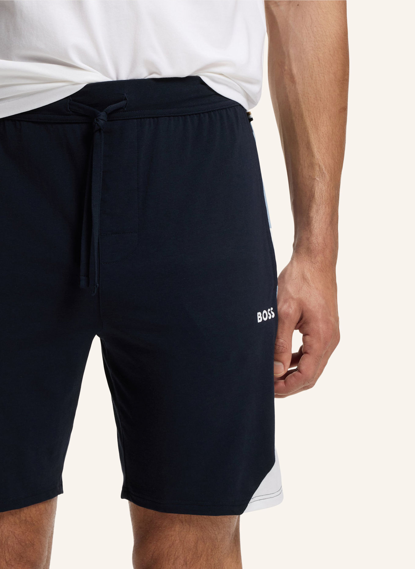 BOSS Pyjamas Unterteil BALANCE SHORTS: DUNKELBLAU