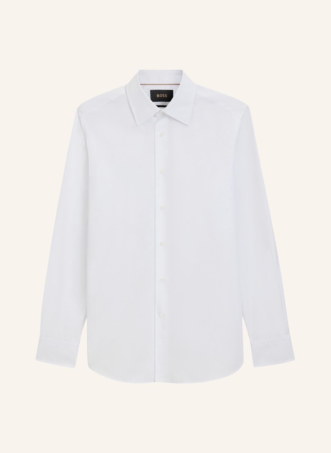 BOSS Business Hemd L-JOSH-KENT-C1-243 Regular Fit: WEISS