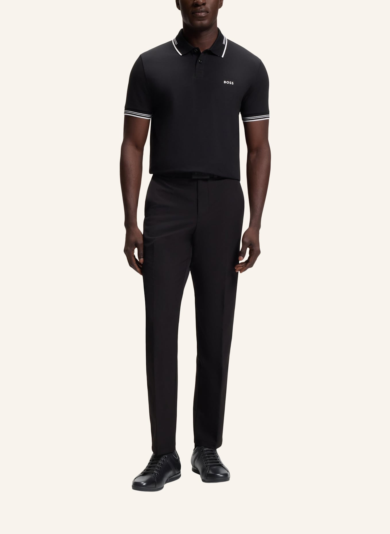 BOSS Sneaker SATURN_LOWP_LUX4 A_N: SCHWARZ