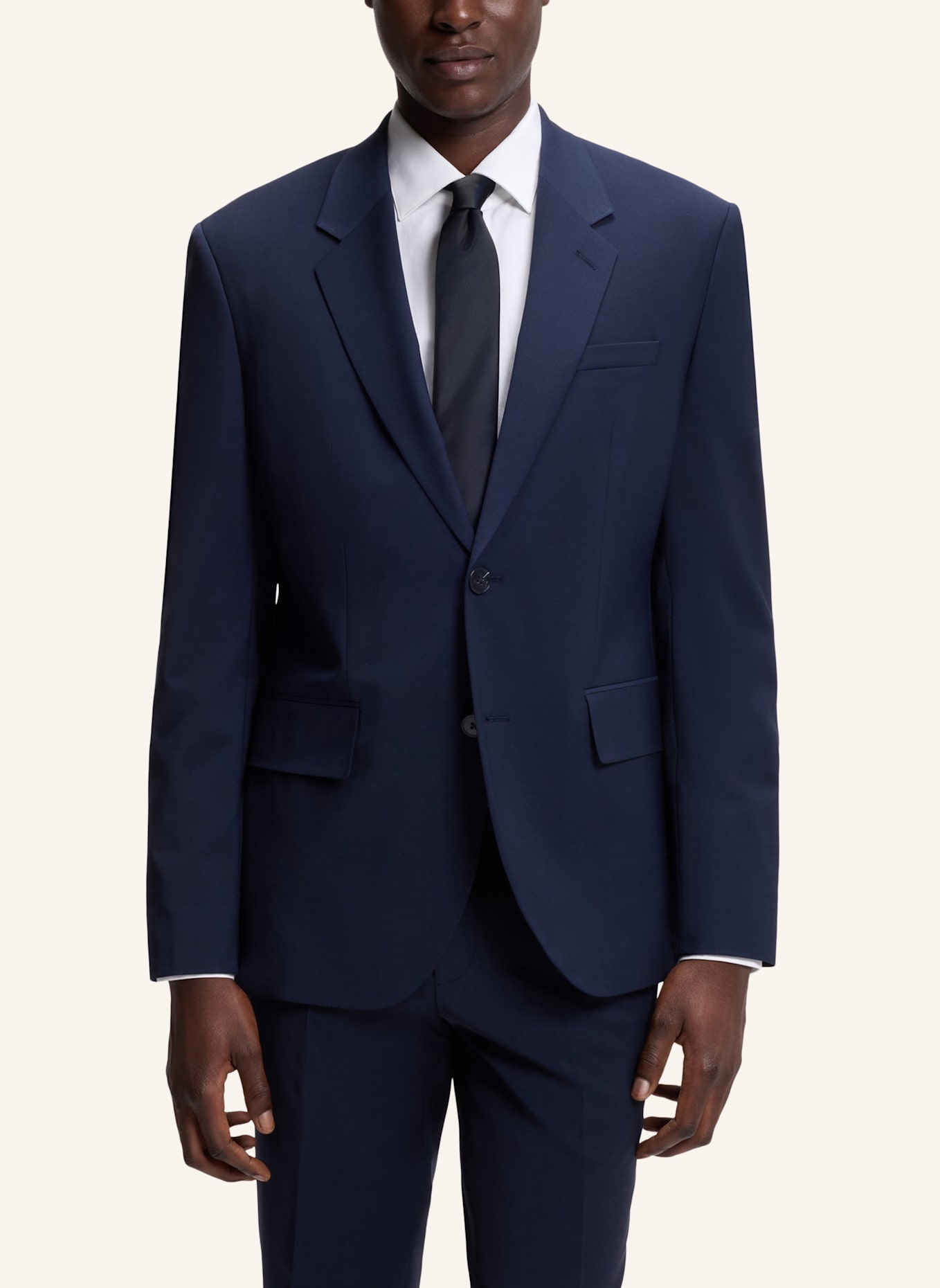 HUGO Krawatte TIE CM 6: BLAU