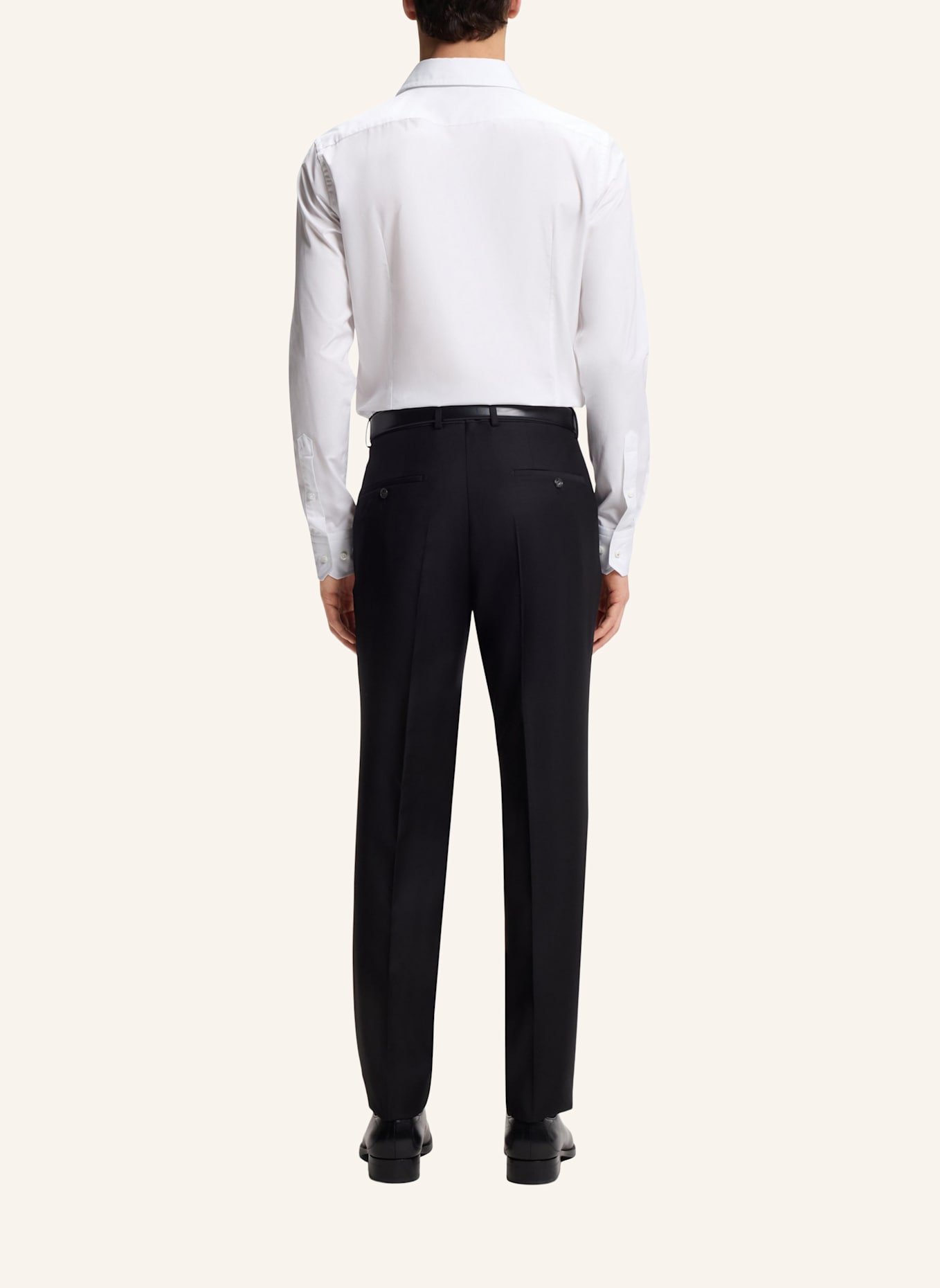 BOSS Business Hemd L-HAYS-KENT-C1-243 Slim Fit: WEISS