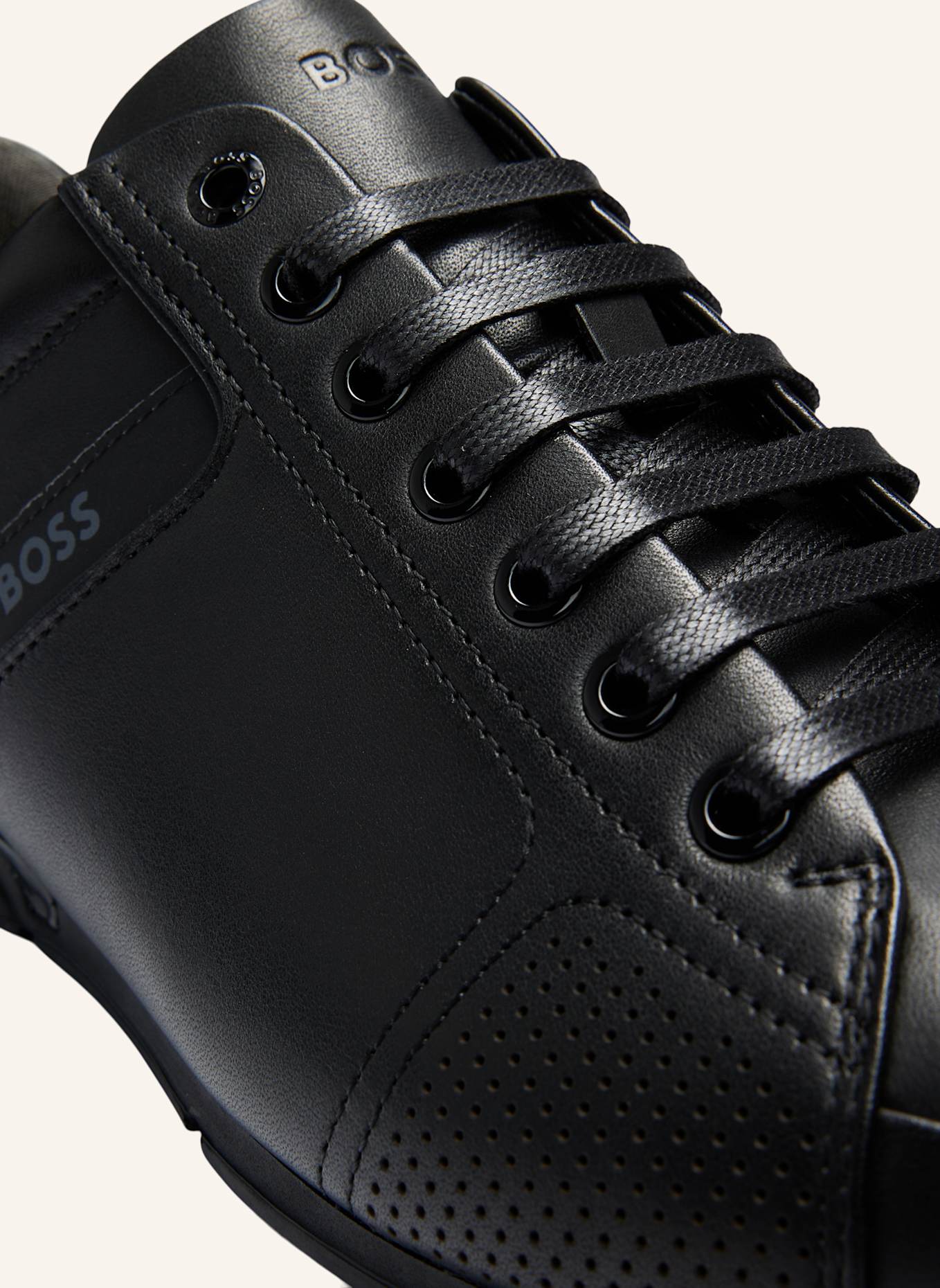 BOSS Sneaker SATURN_LOWP_LUX4 A_N: SCHWARZ