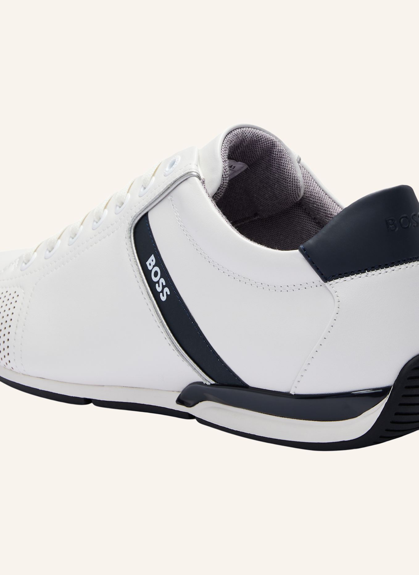 BOSS Sneaker SATURN_LOWP_LUX4 A_N: WEISS