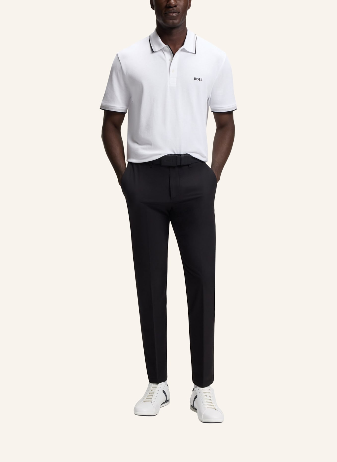 BOSS Sneaker SATURN_LOWP_LUX4 A_N: WEISS