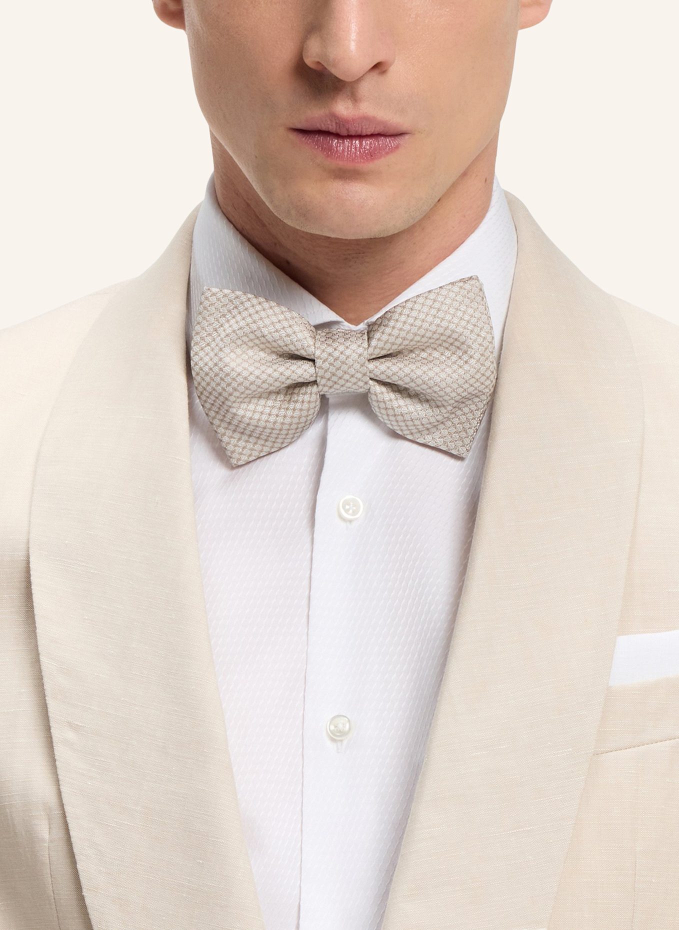 BOSS Einstecktuch C-POCKET SQ.-251: WEISS