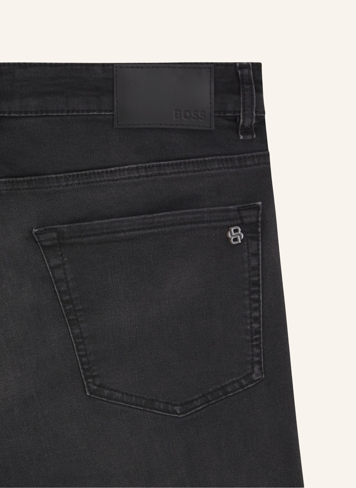 BOSS Jeans RE.MAINE BO Regular Fit: SCHWARZ