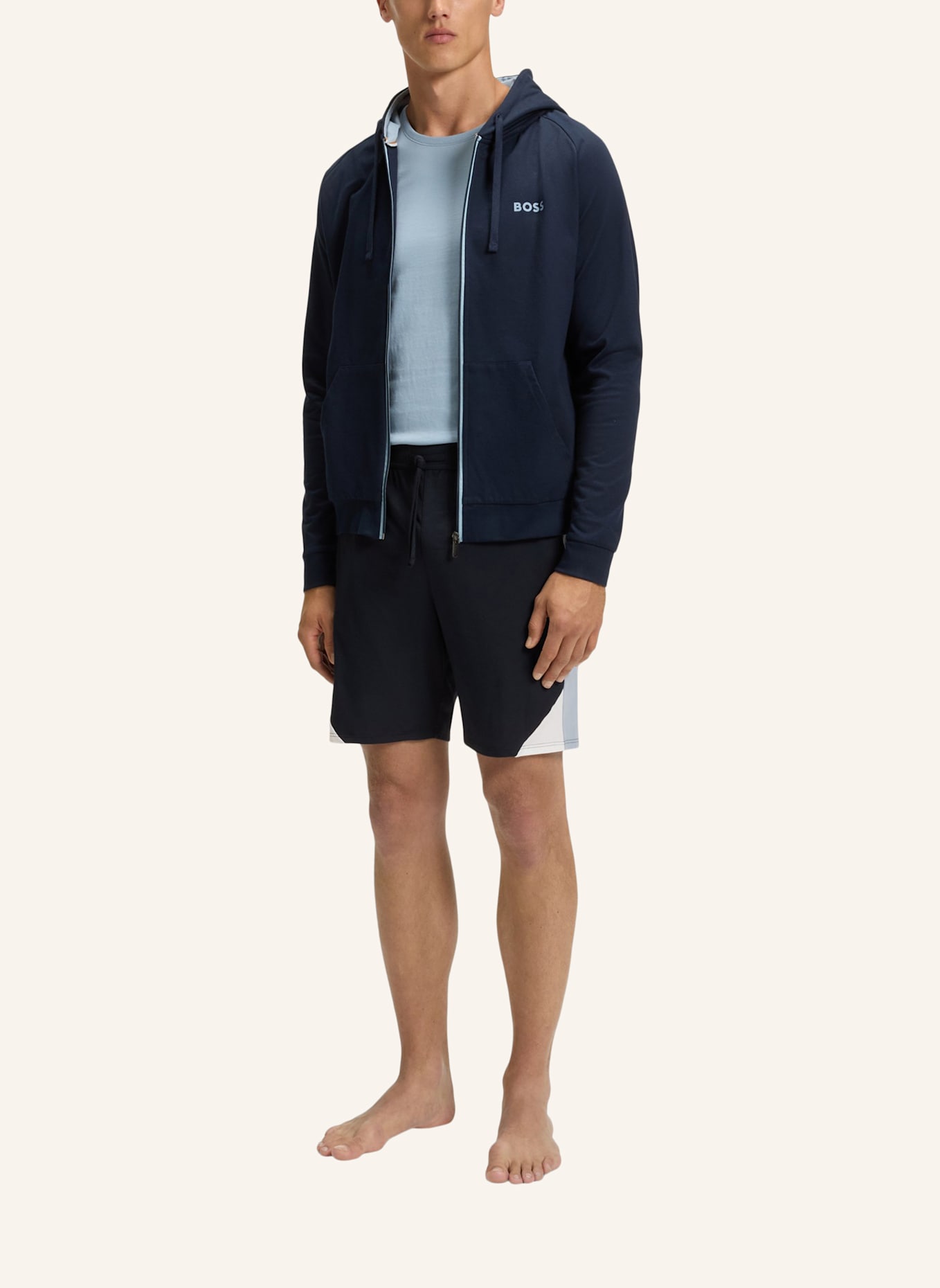 BOSS Pyjamas Unterteil BALANCE SHORTS: DUNKELBLAU
