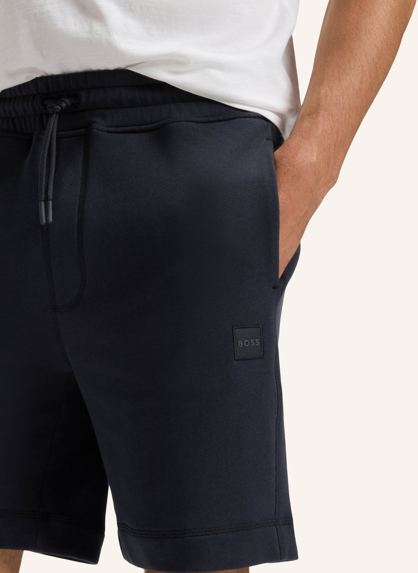 BOSS Casual Hose SEWALK Regular Fit: DUNKELBLAU